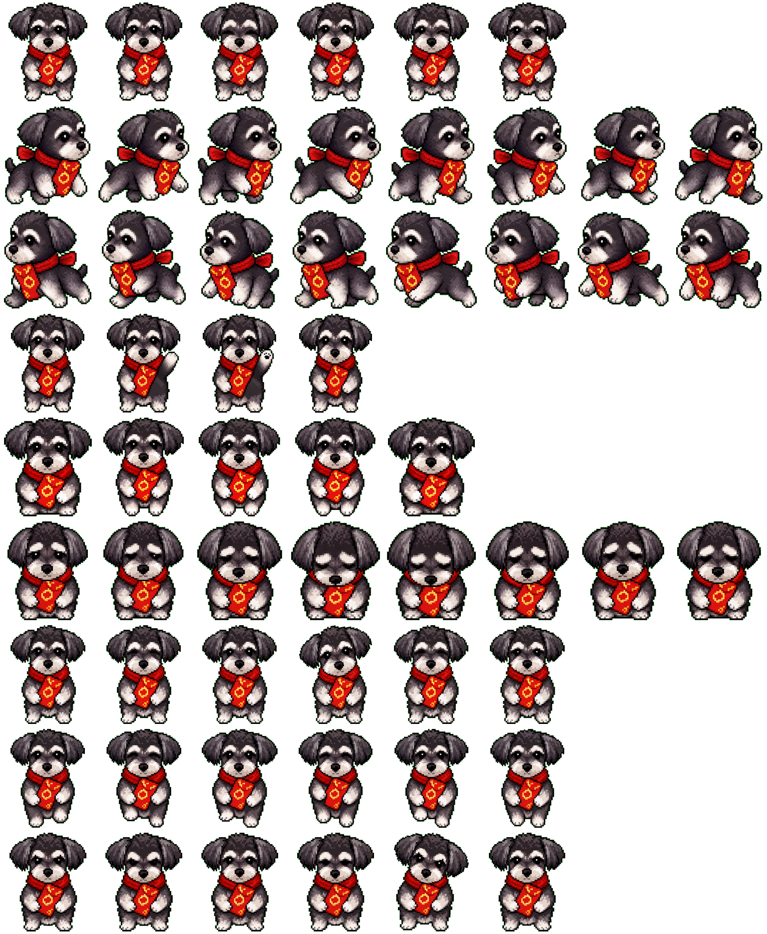 多宝 spritesheet preview