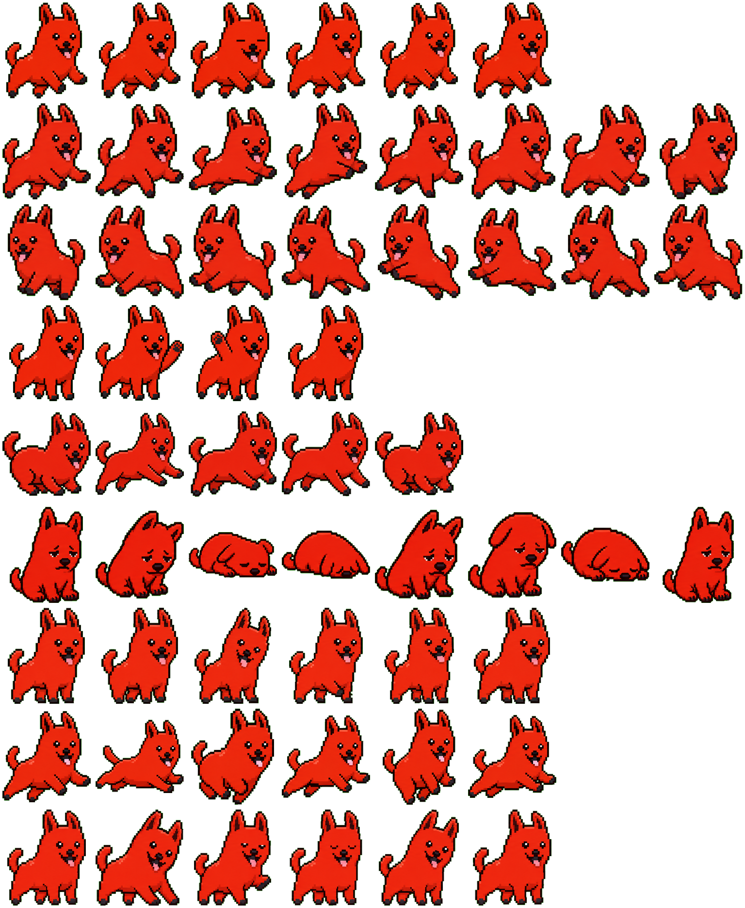 阿宝 spritesheet preview