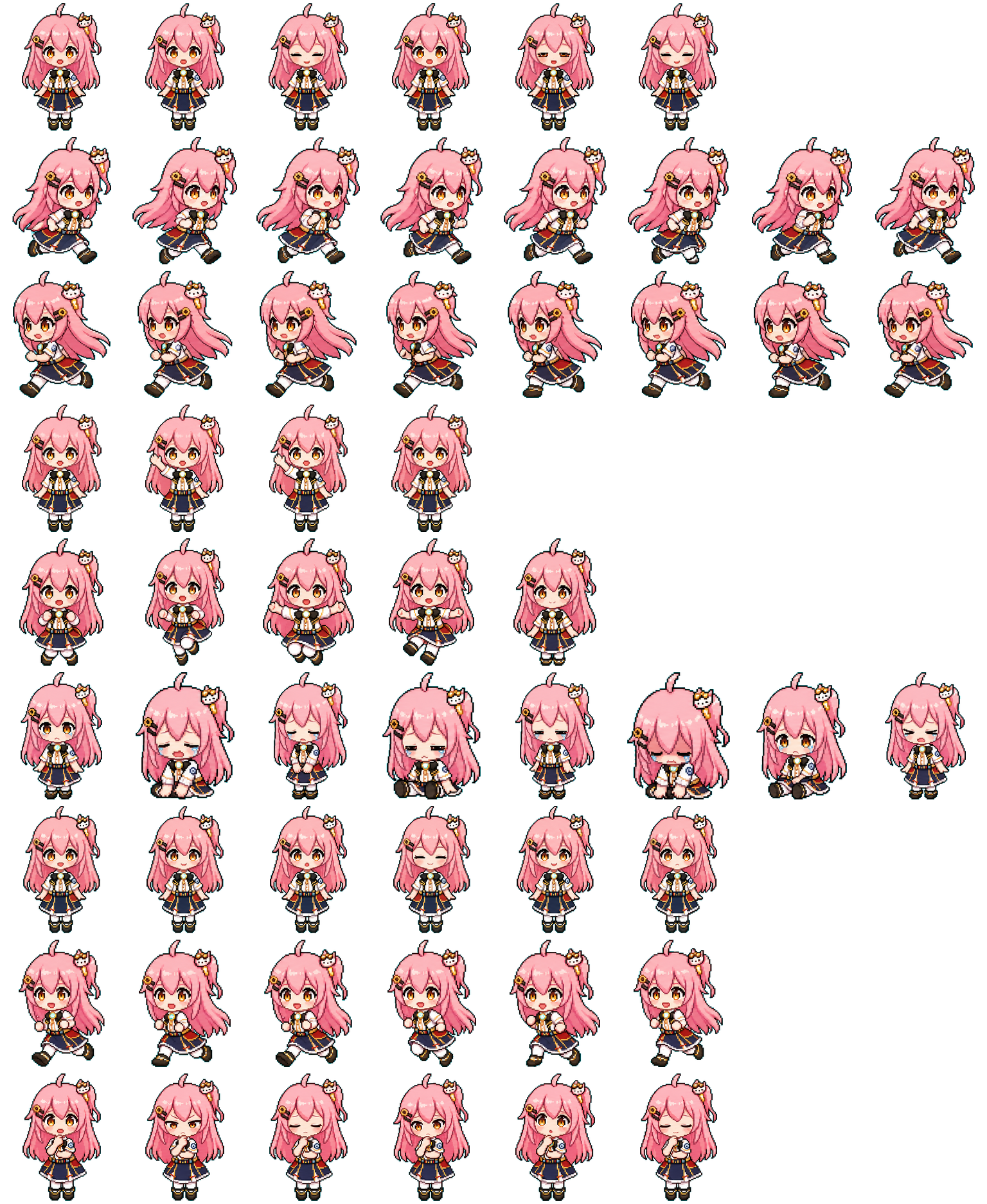 Ace Taffy spritesheet preview