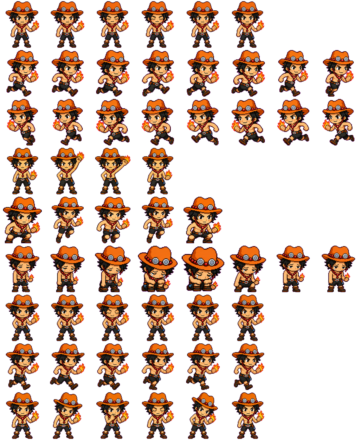 Ace spritesheet preview