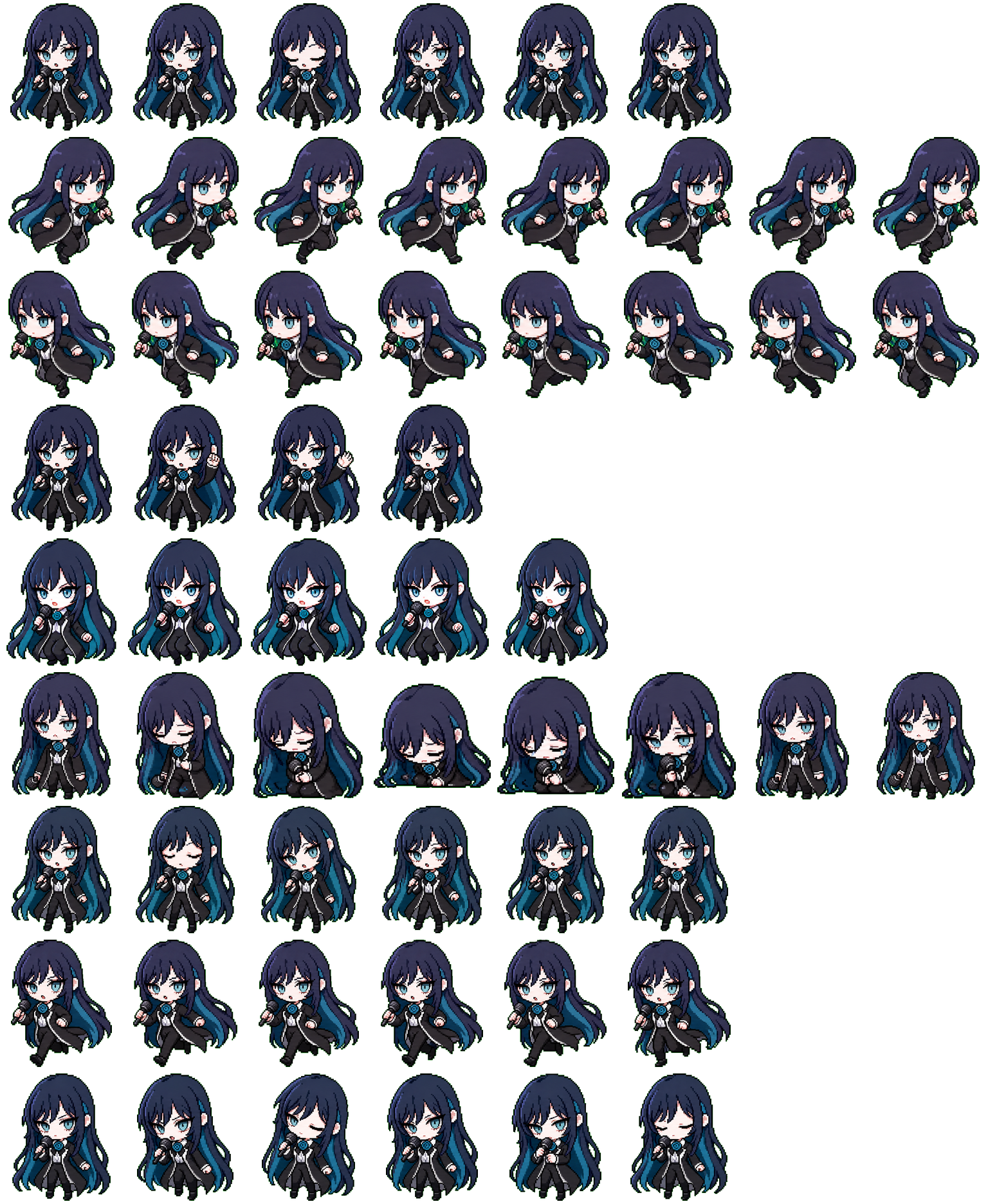 Ado酱 spritesheet preview
