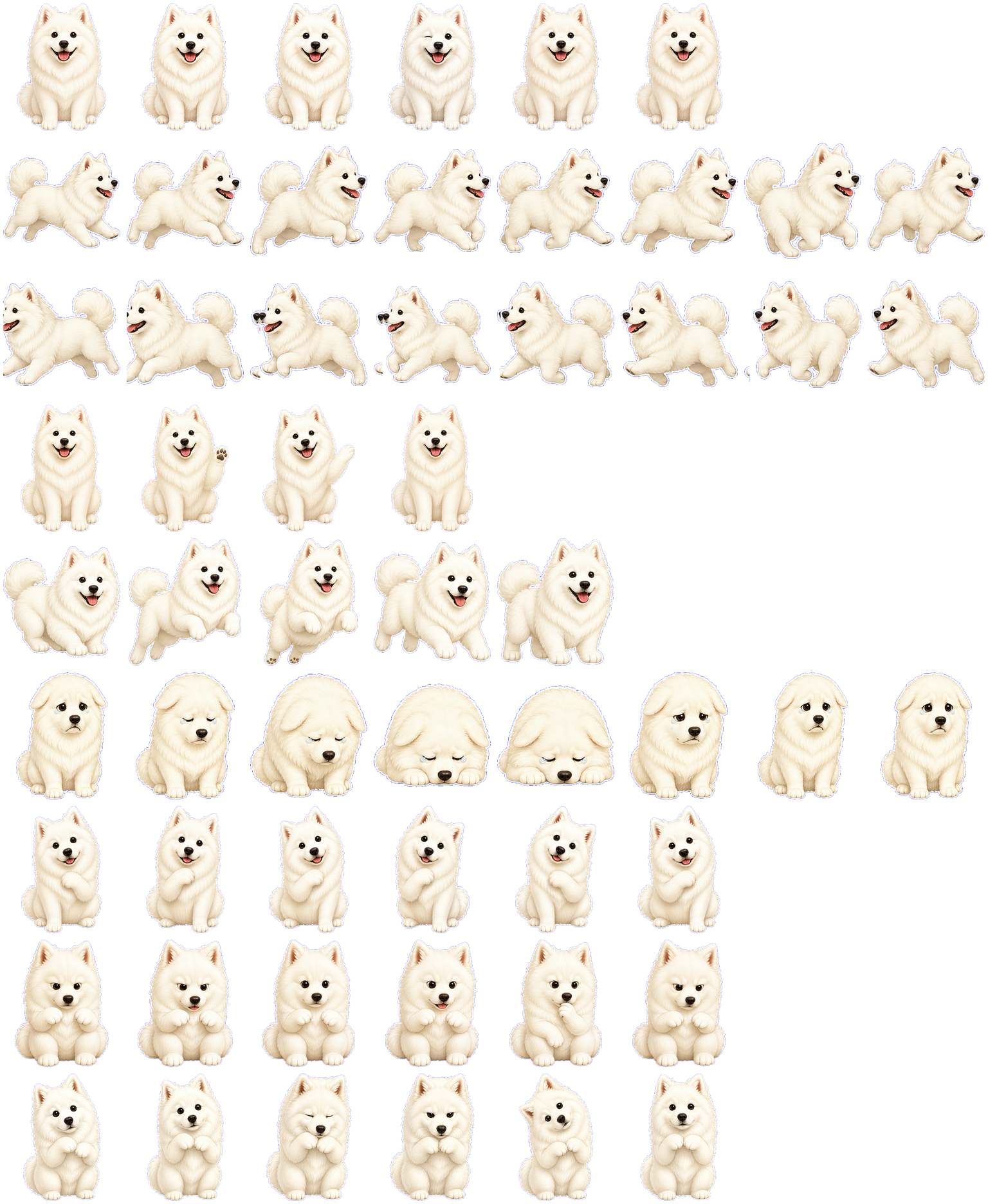 阿福 Codex Pet 动态桌面宠物预览图