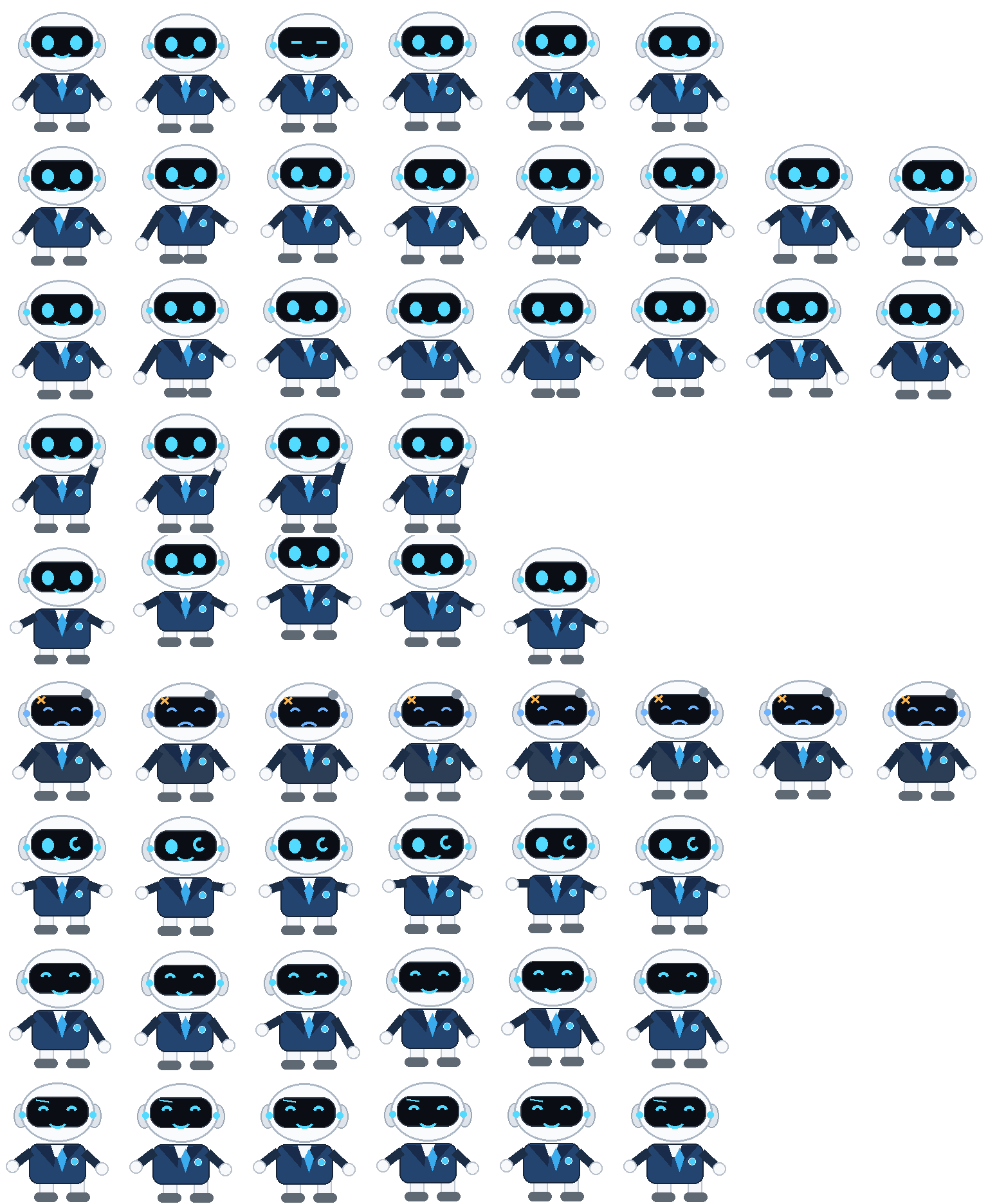 AI Workbot animated desktop pet preview for Codex Pet