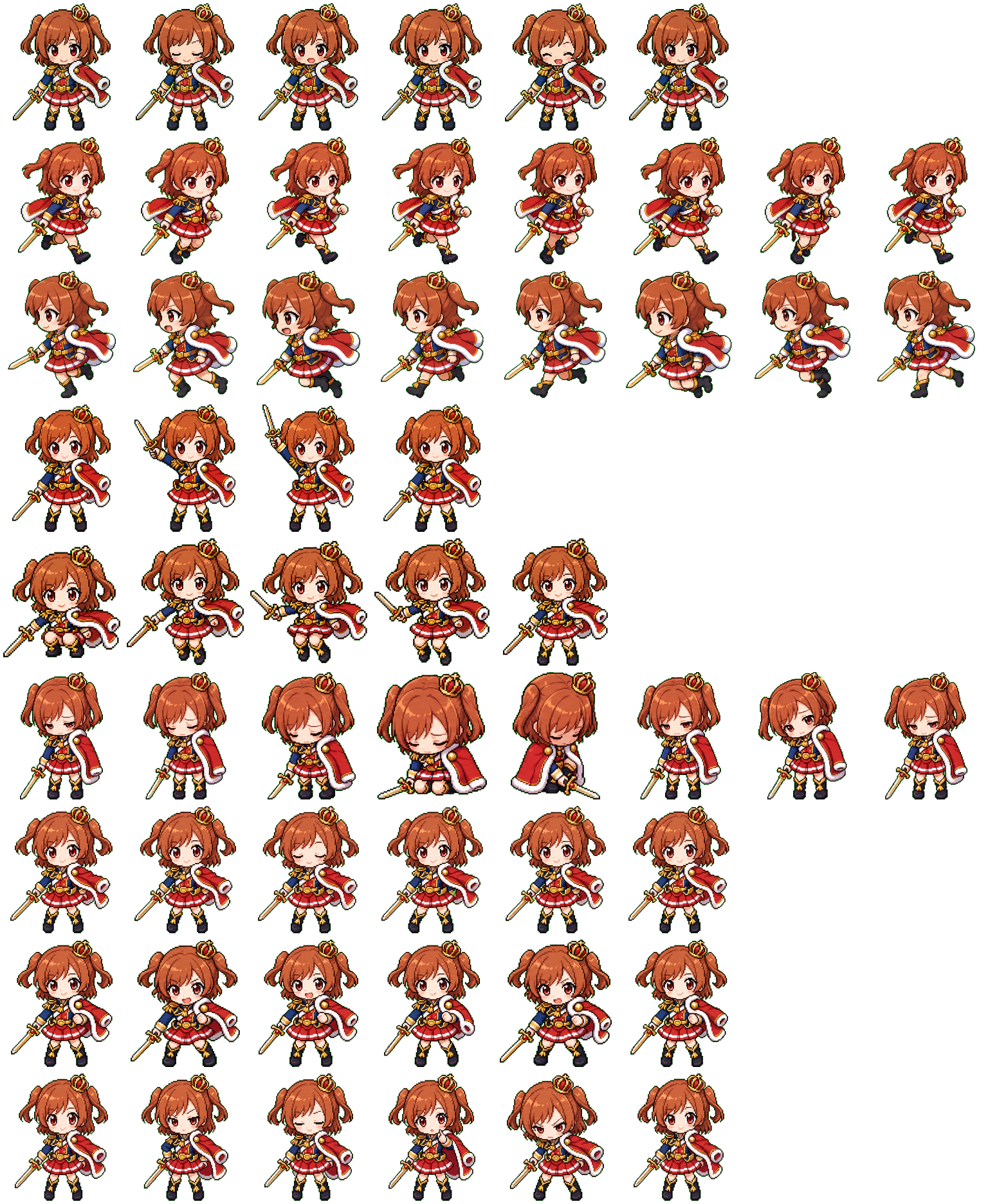 爱城华恋 spritesheet preview