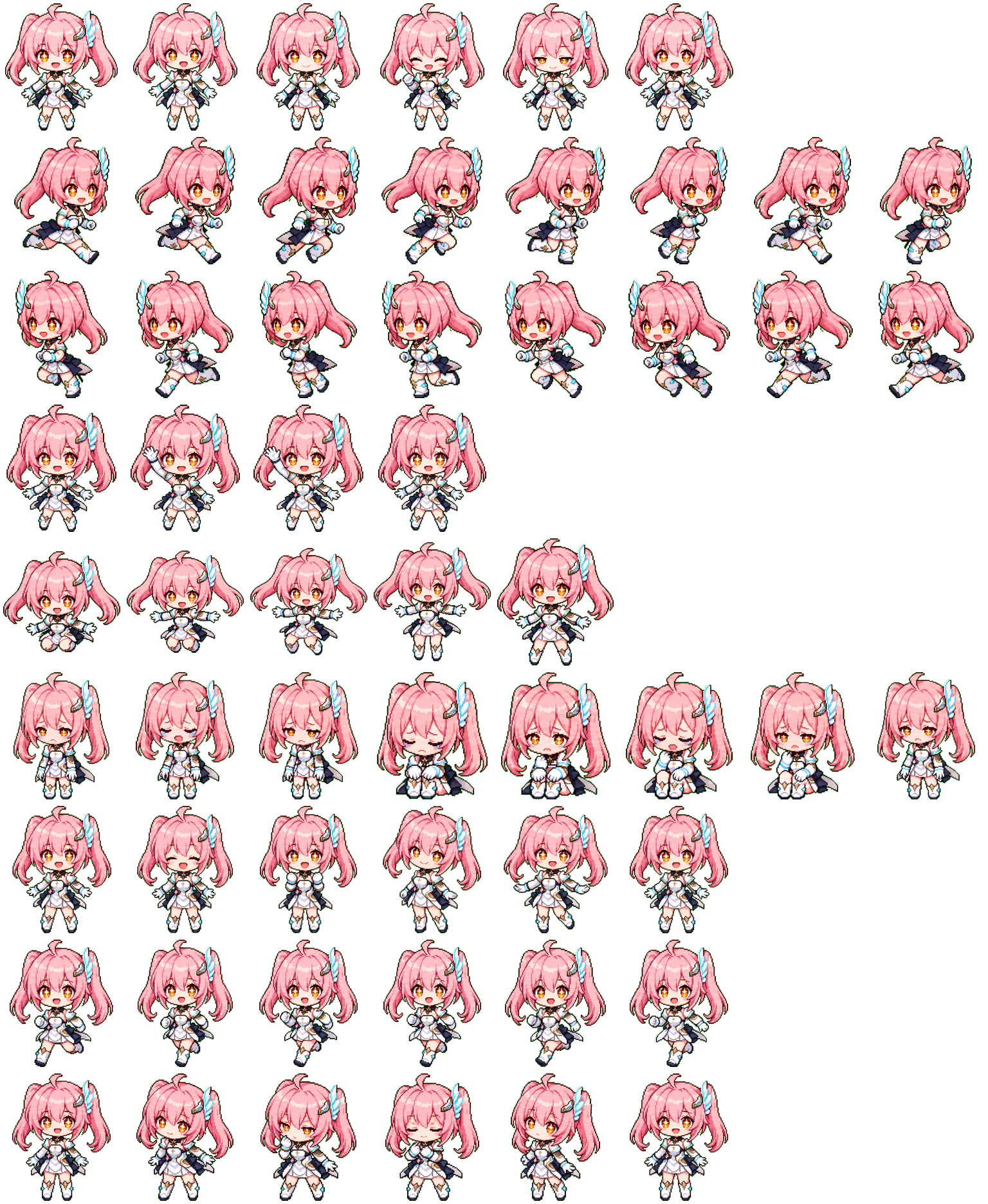 Aimis spritesheet preview