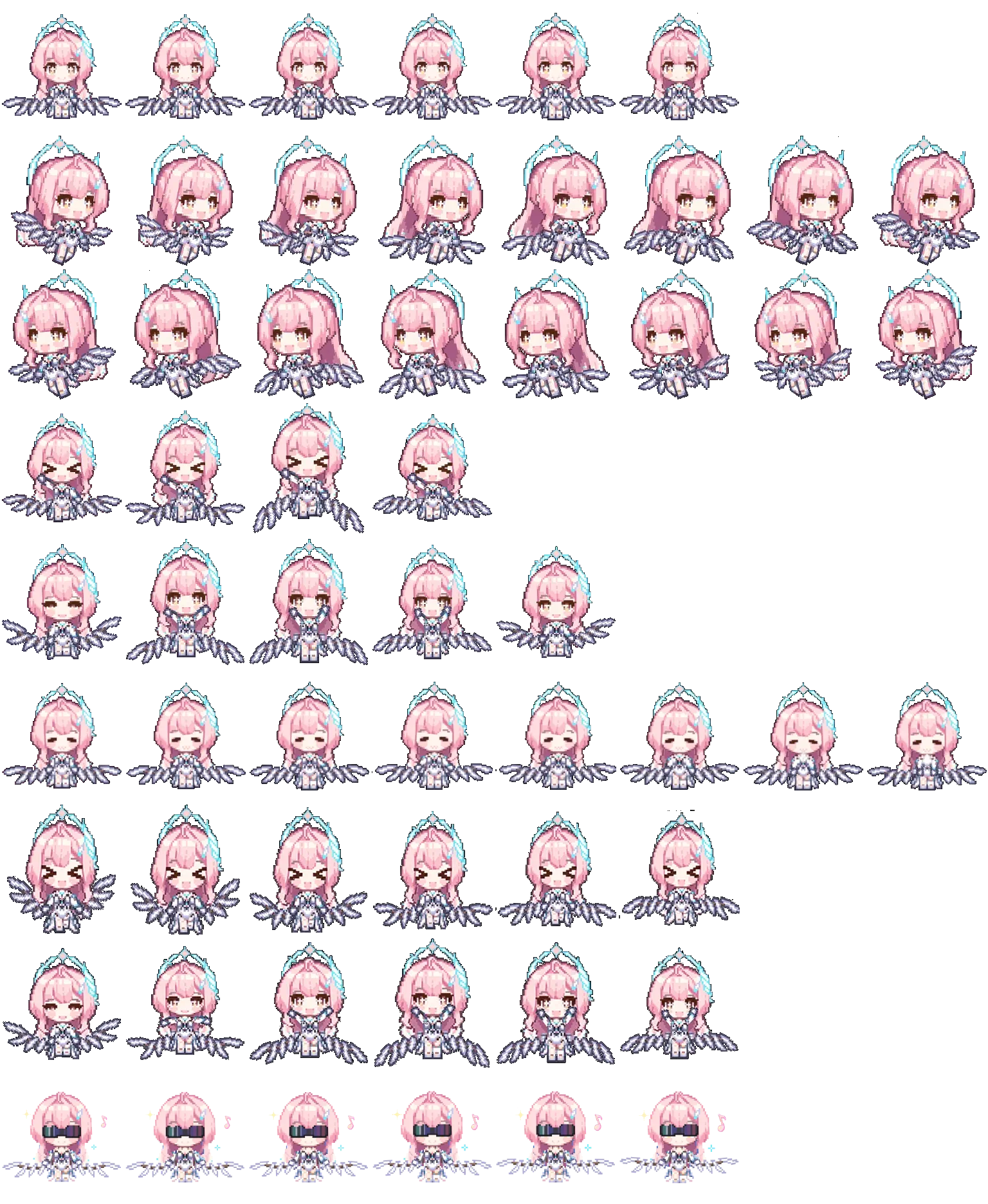 爱弥斯 spritesheet preview