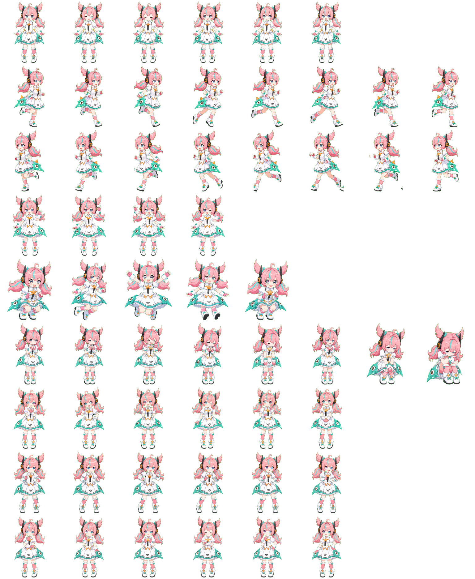 Airi Codex Pet アニメーションデスクトップペットのプレビュー