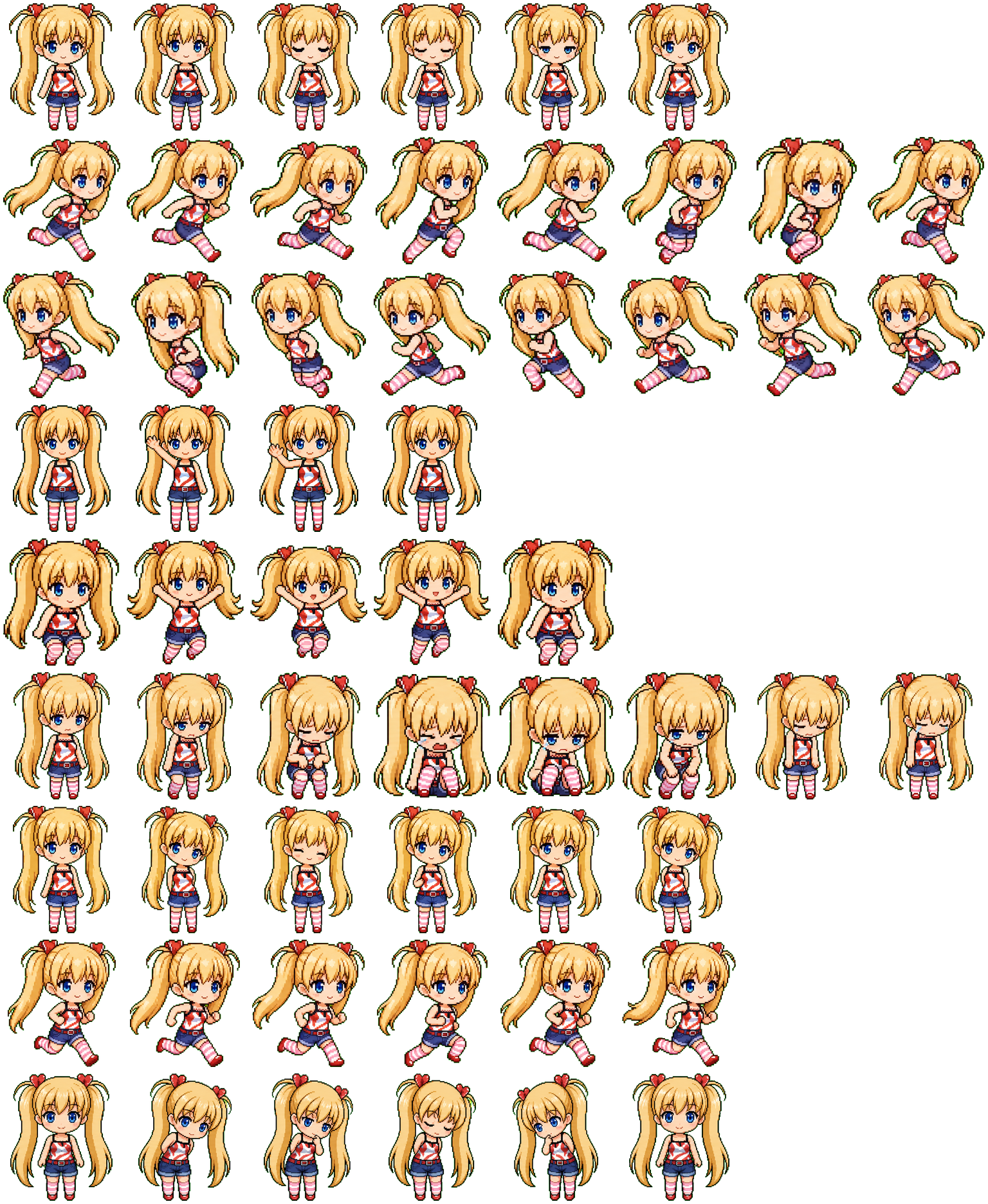 Akitsuki Airi spritesheet preview
