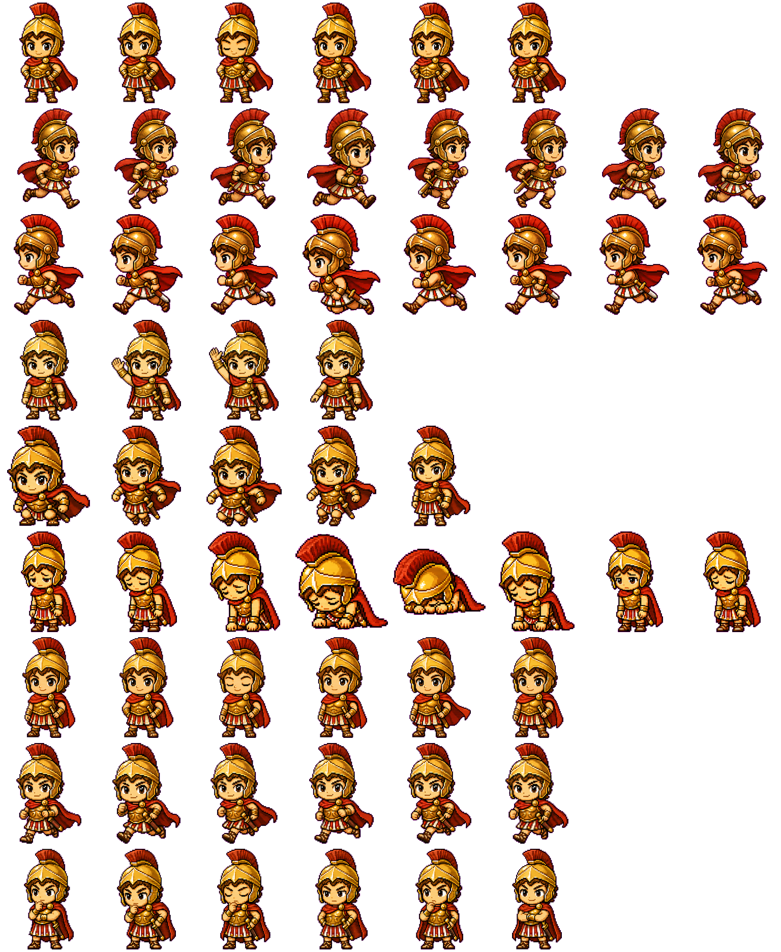 Alexander spritesheet preview