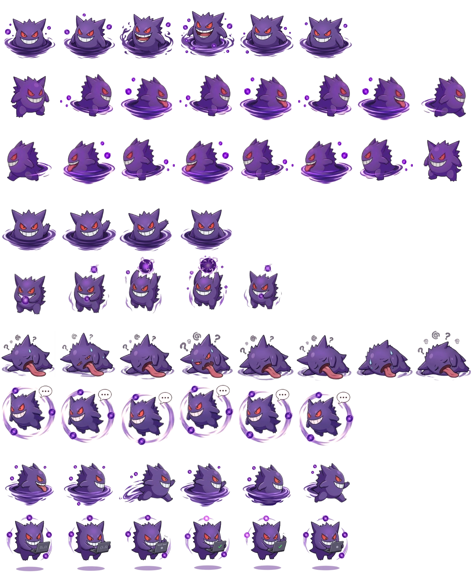 Alpha Gengar Codex Pet 动态桌面宠物预览图