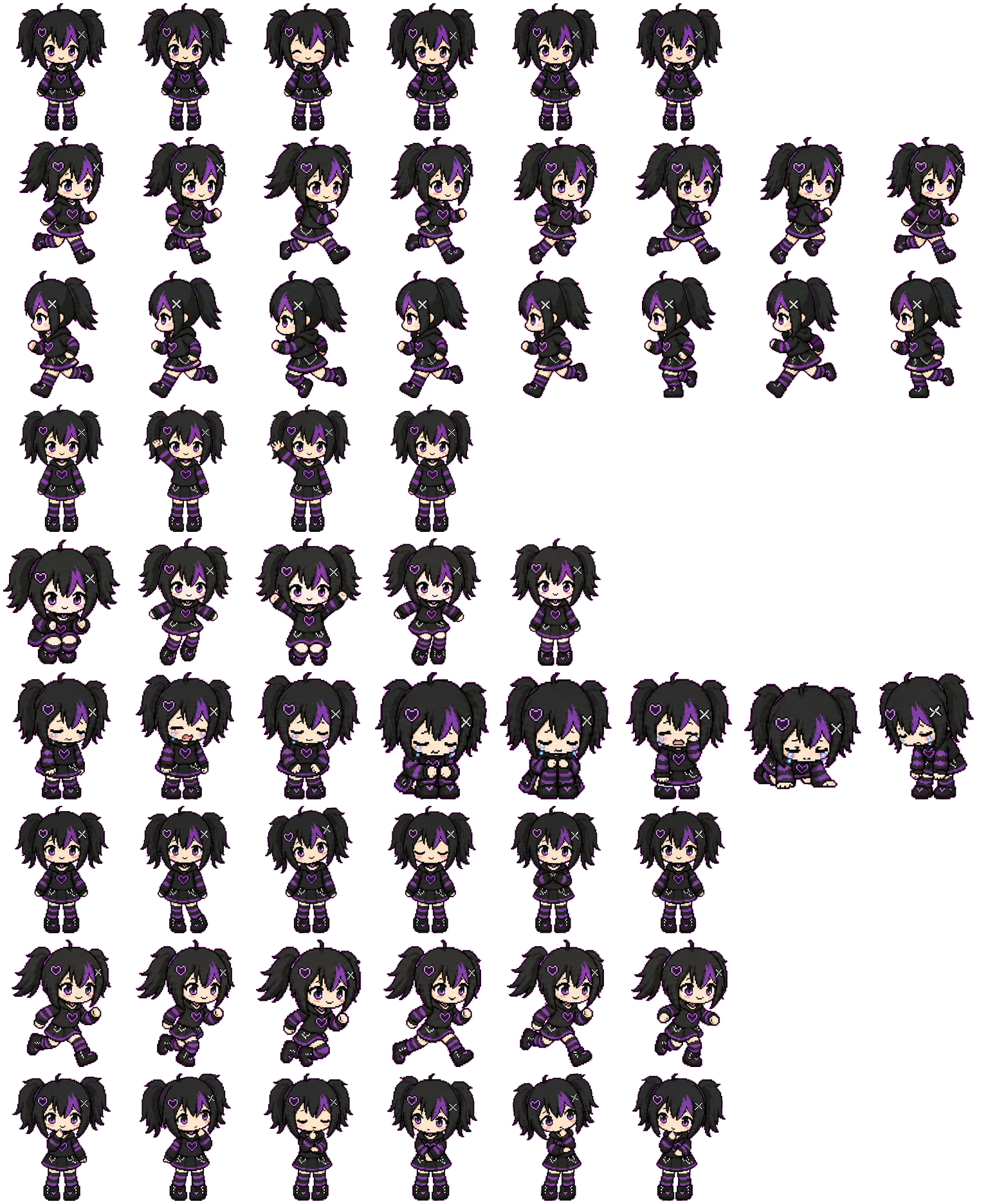 Alt Sweetheart spritesheet preview