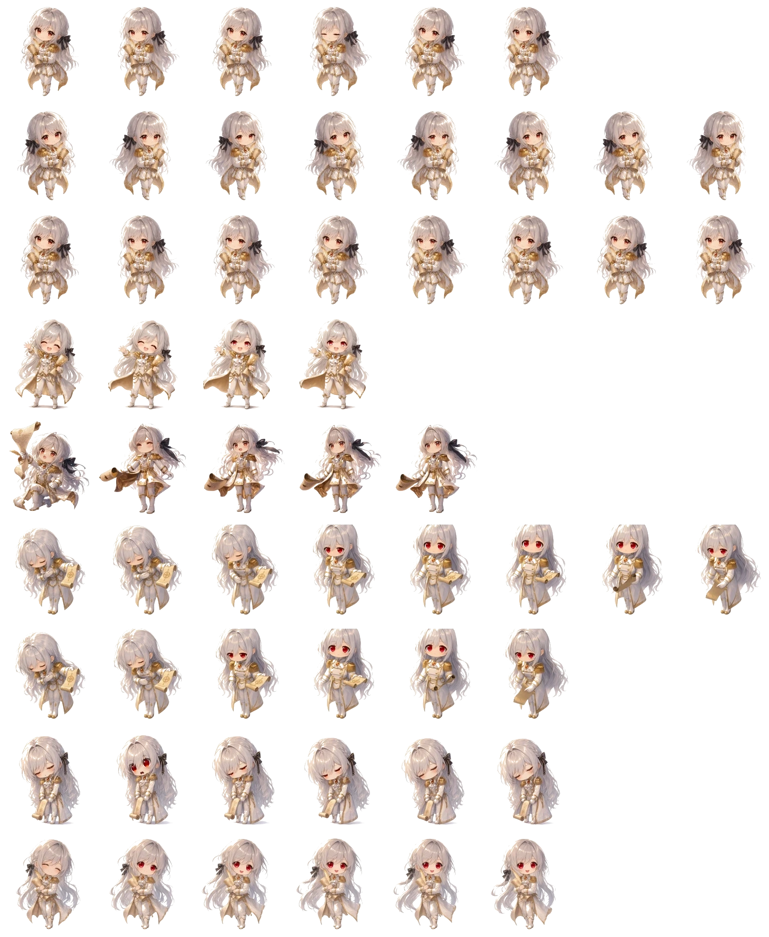 Amber Chibi Codex Pet 动态桌面宠物预览图