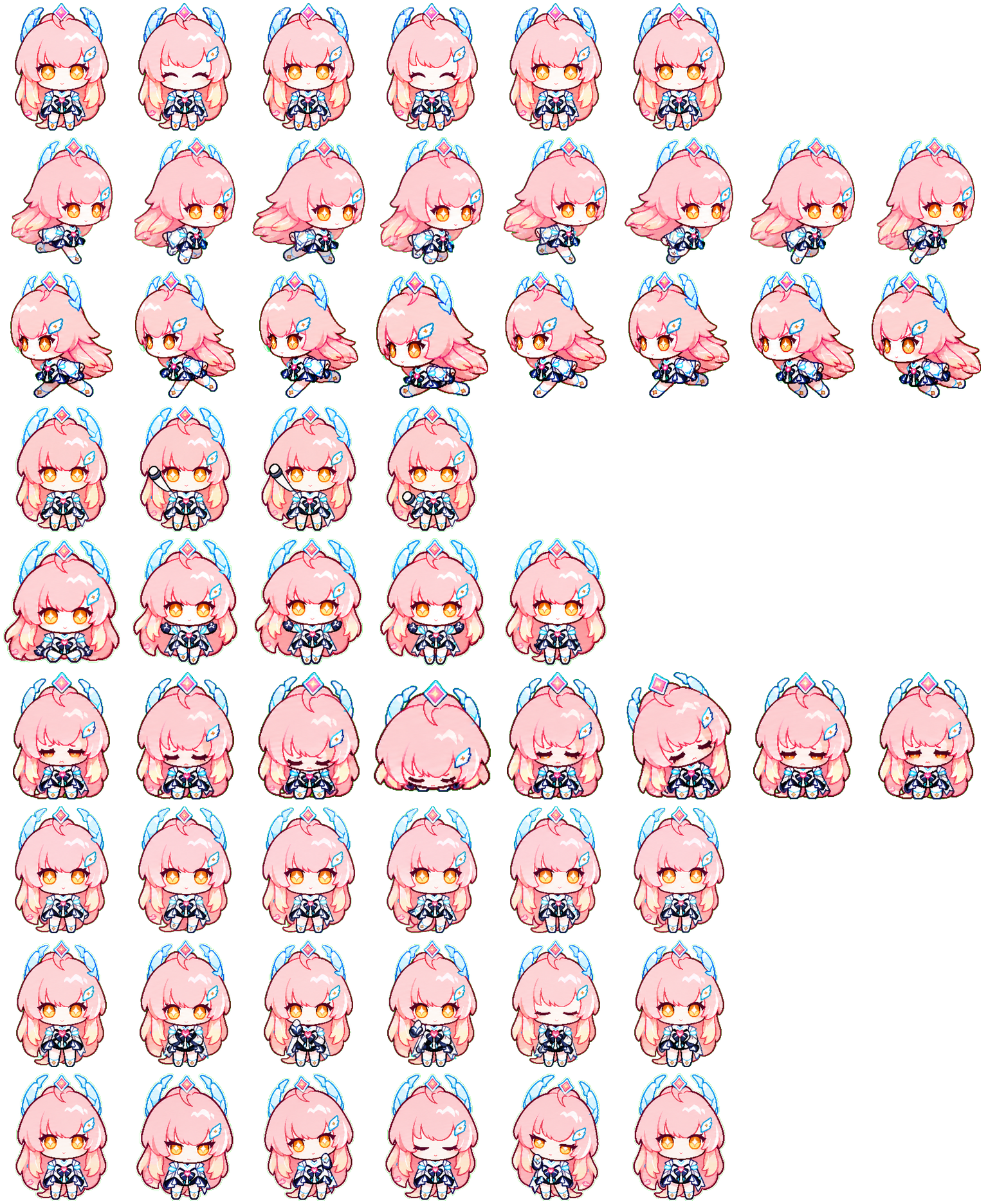 Amis spritesheet preview