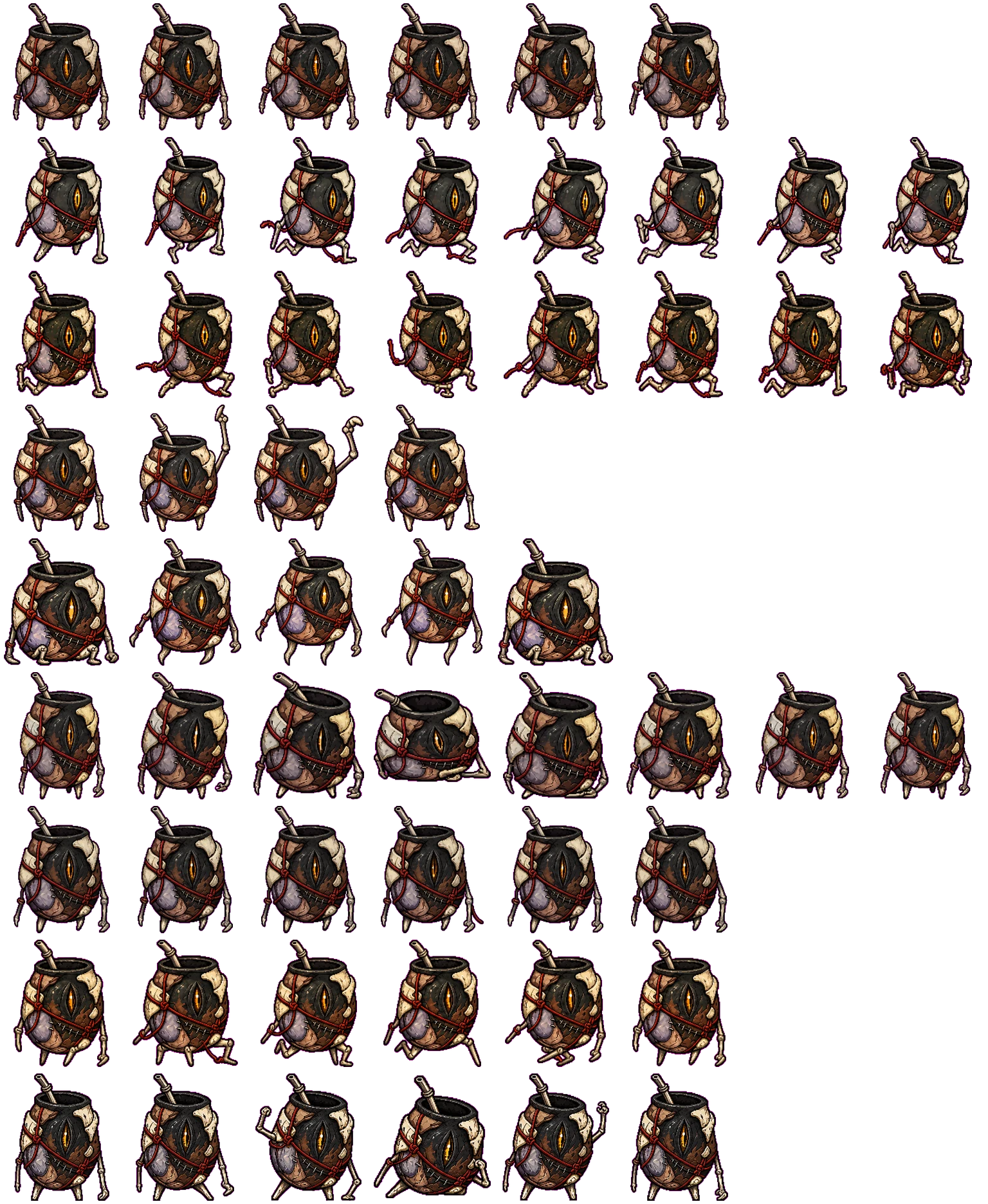 Añaka’ay Kegare spritesheet preview