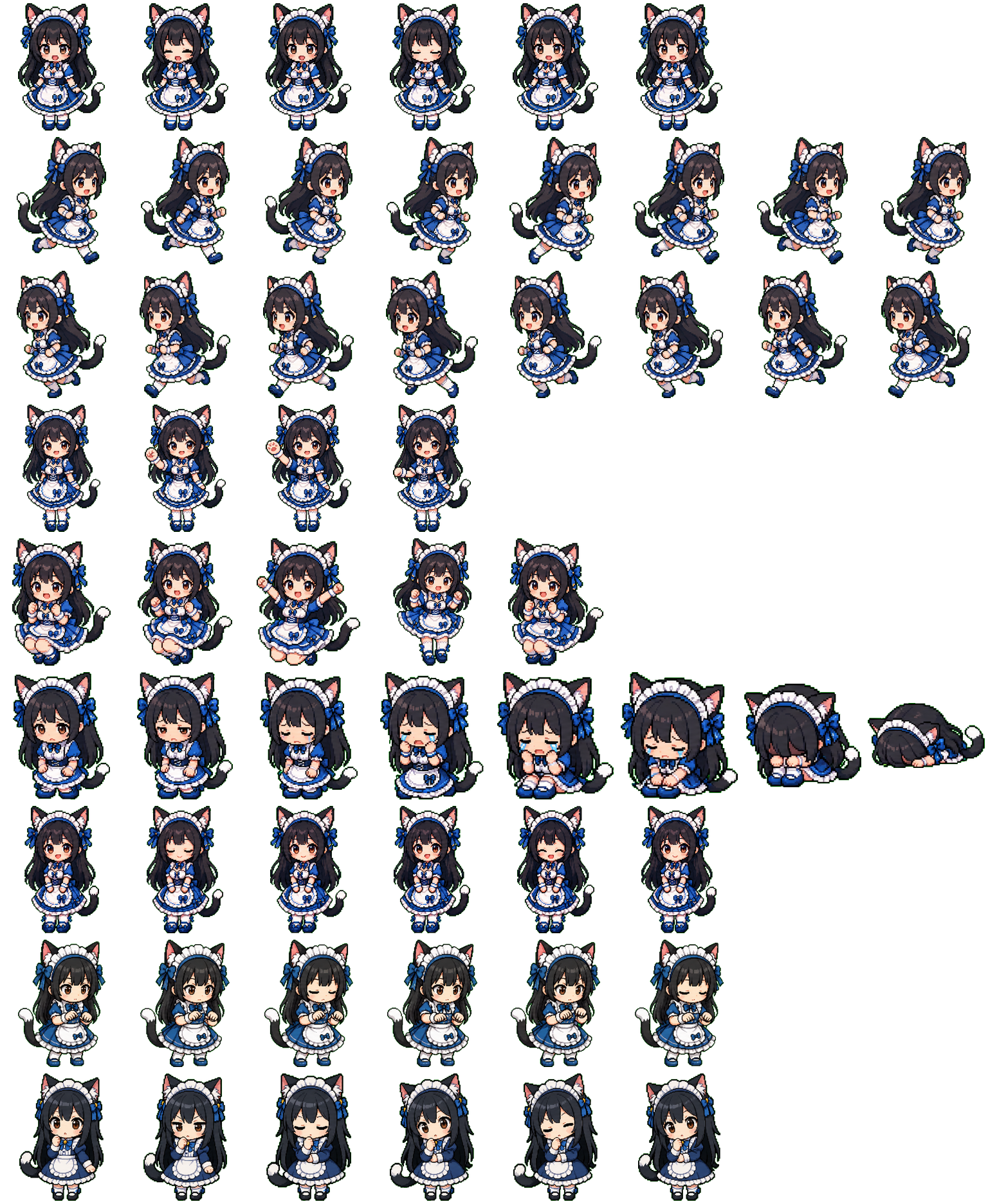 Aoi spritesheet preview