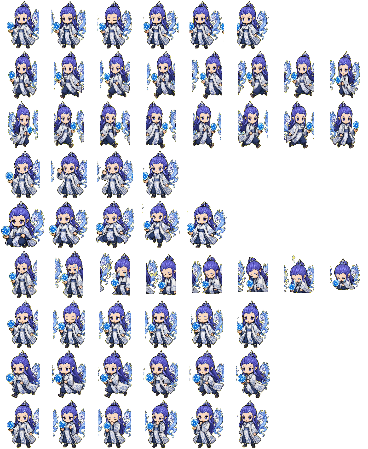 敖隐 spritesheet preview