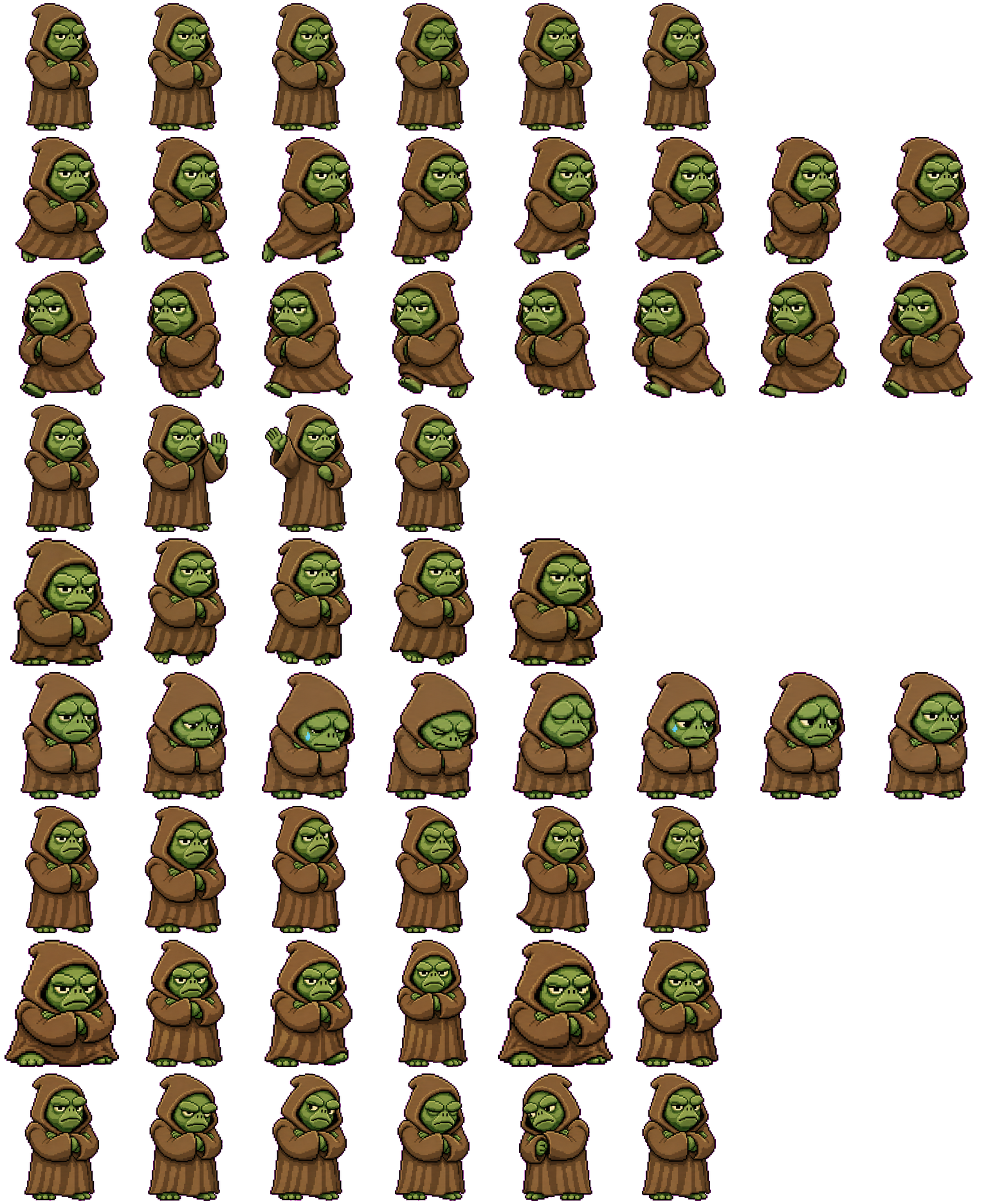 Apepe spritesheet preview