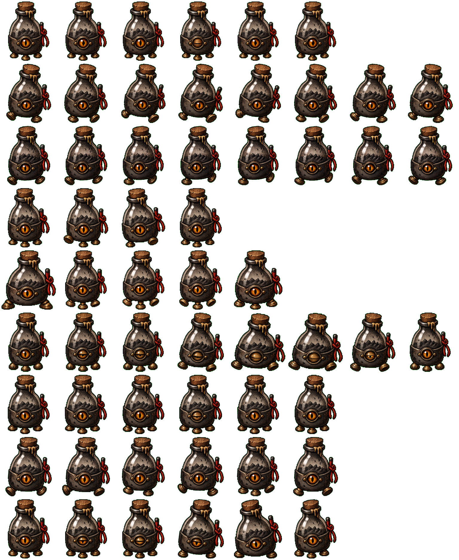 Ashcan Ampoule animated desktop pet preview for Codex Pet