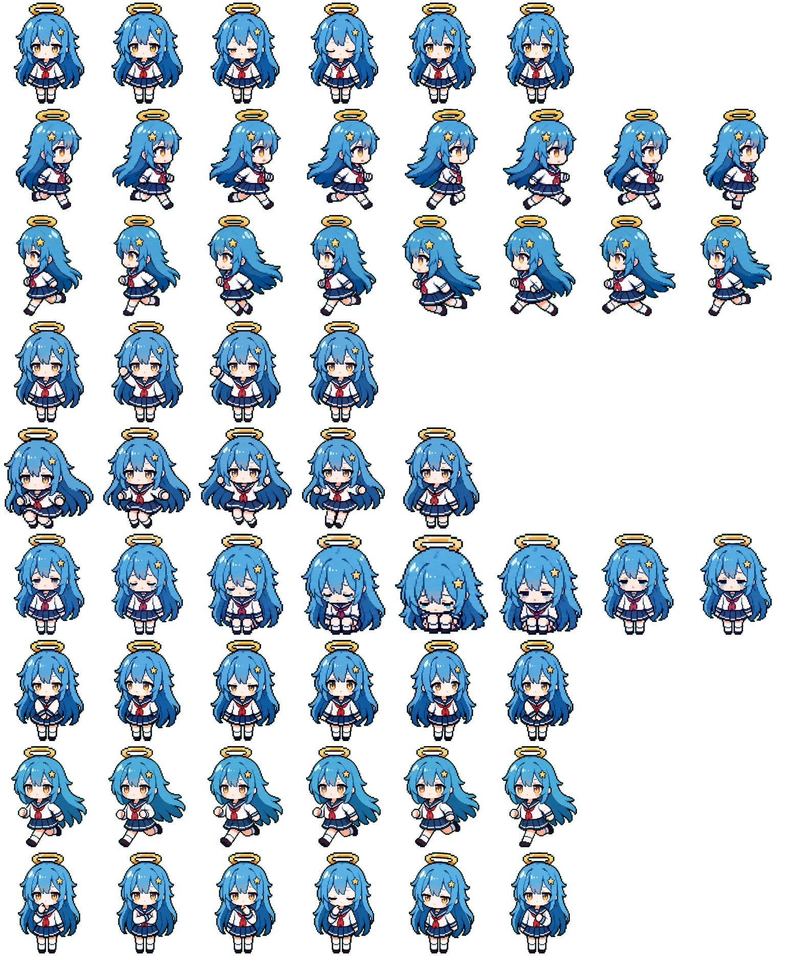 Astr spritesheet preview