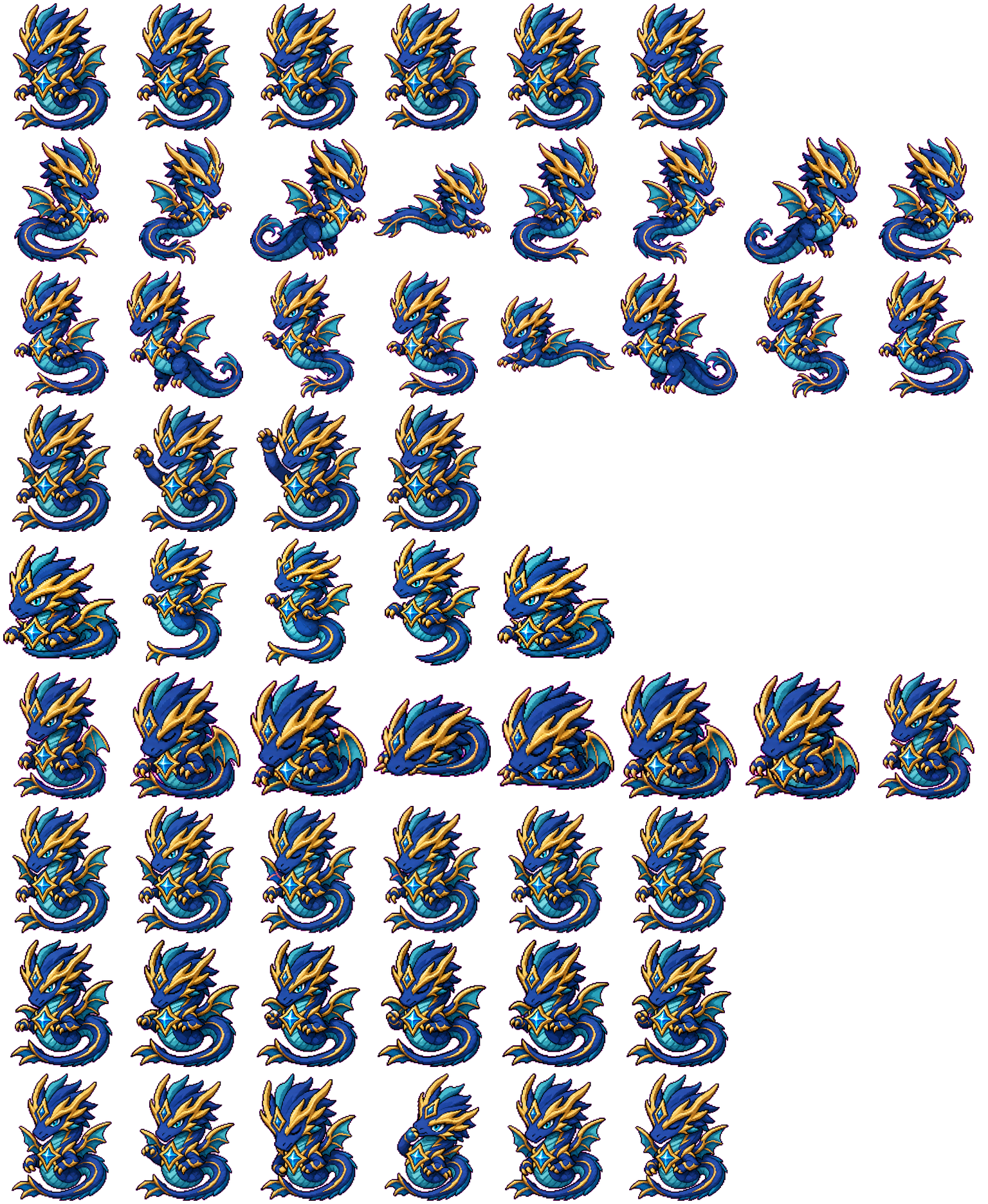 奥瑞利安 spritesheet preview