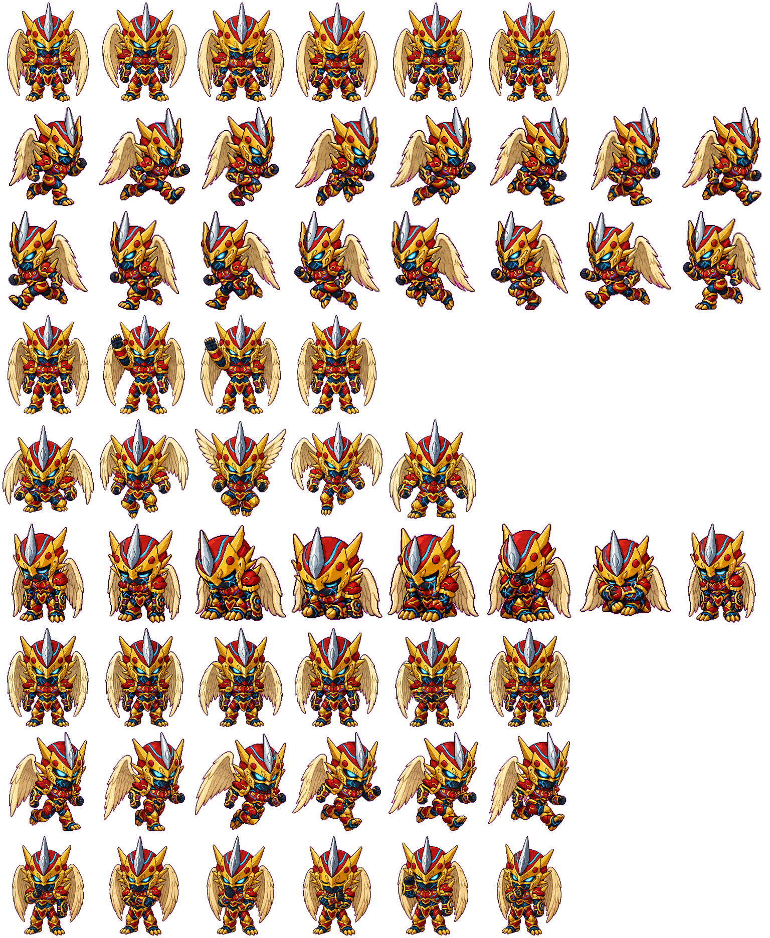 Aurewing spritesheet preview