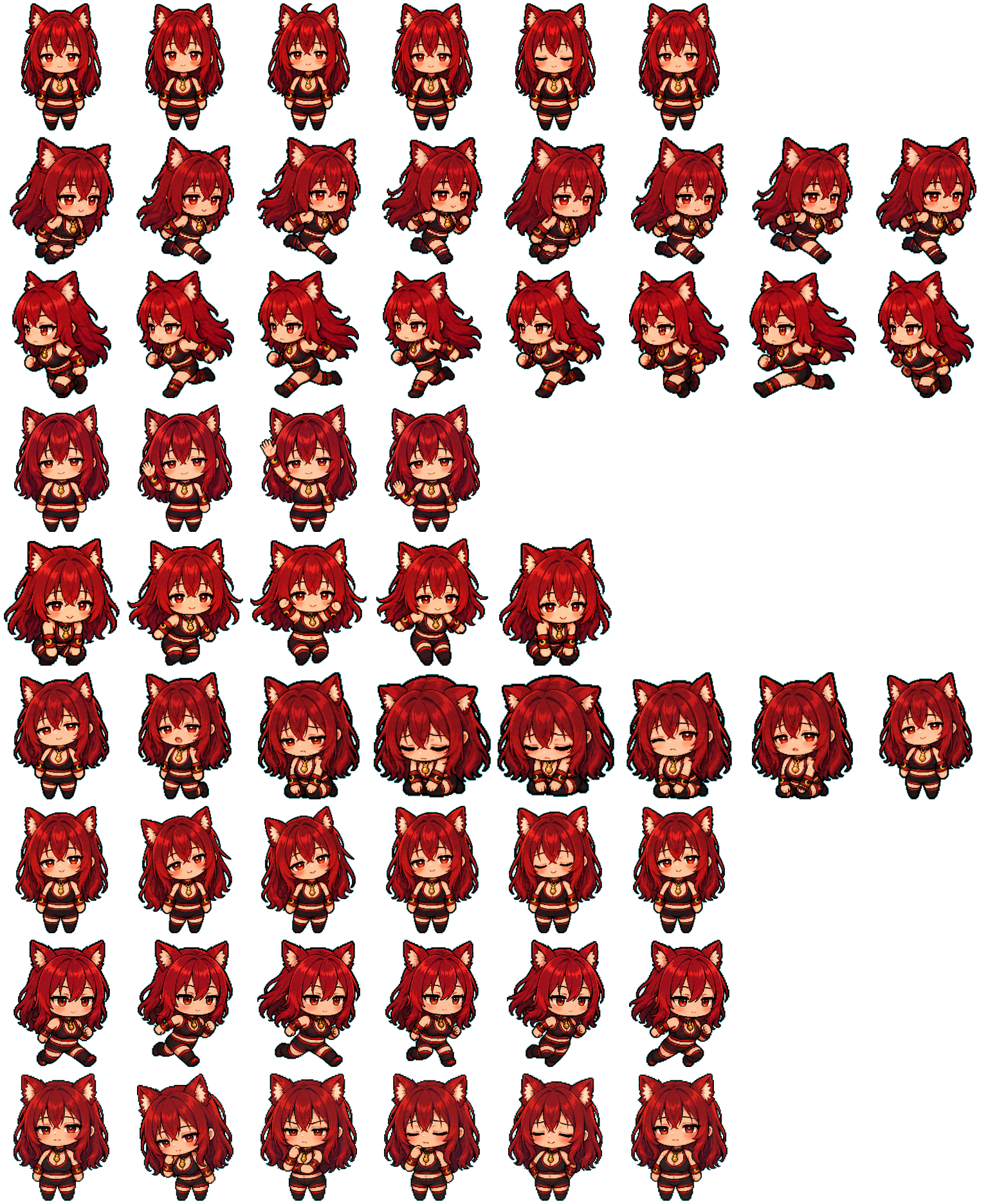 Ayame spritesheet preview