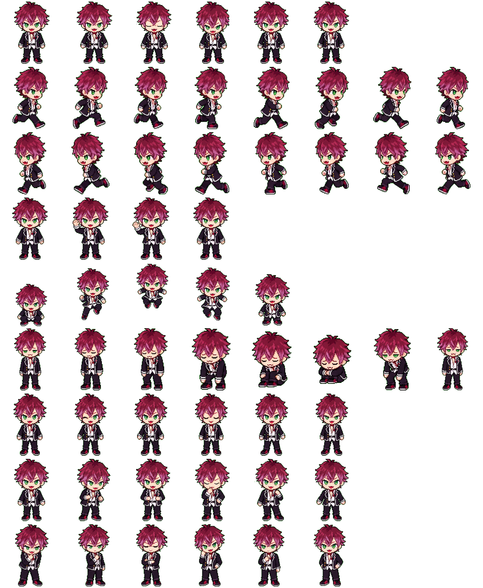 逆卷绫人 spritesheet preview