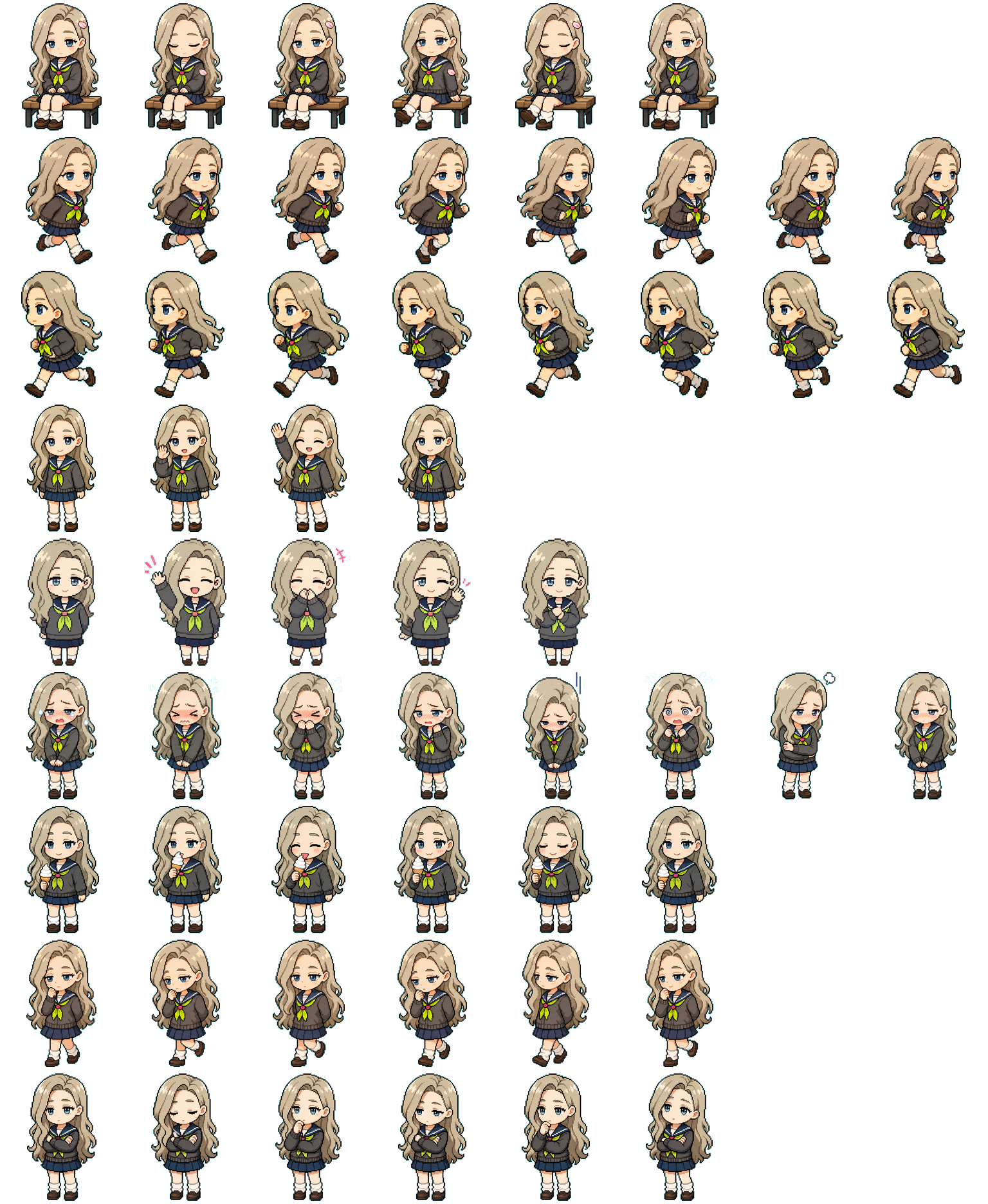 Azuma spritesheet preview