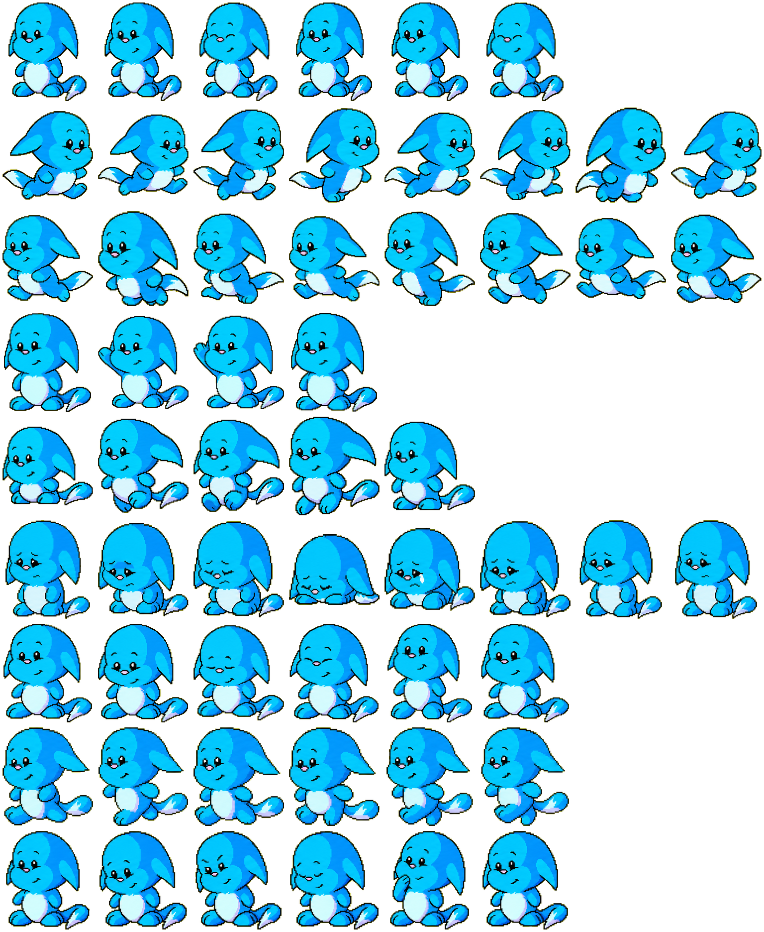 Azure spritesheet preview