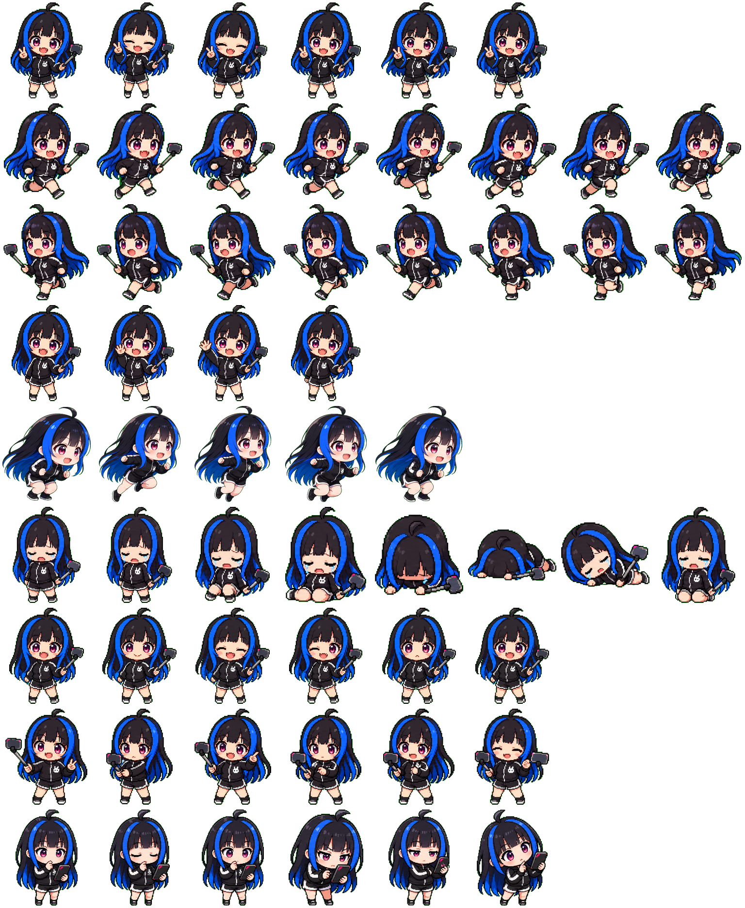 BaChongSen Codex Pet アニメーションデスクトップペットのプレビュー