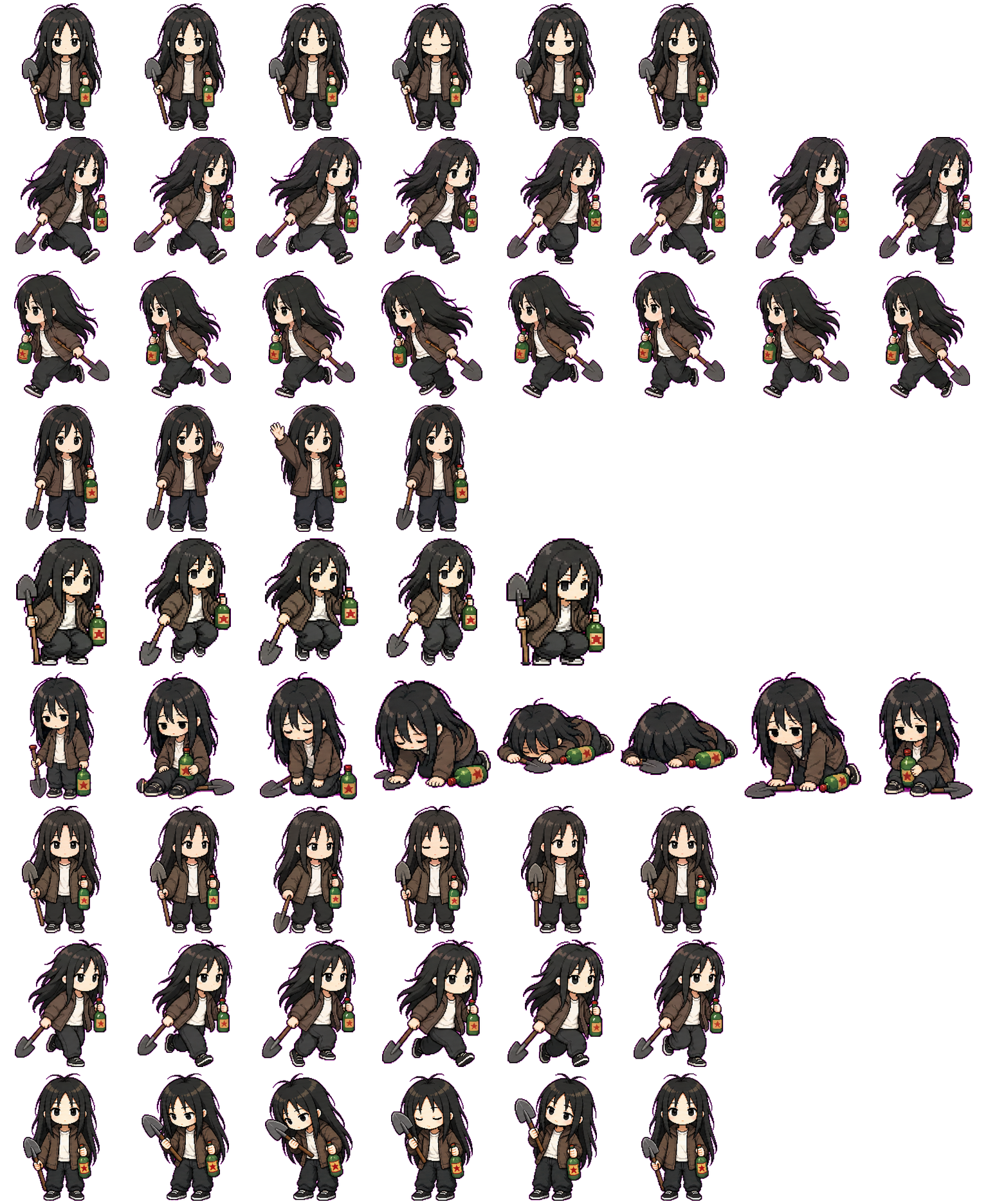 Baobao spritesheet preview