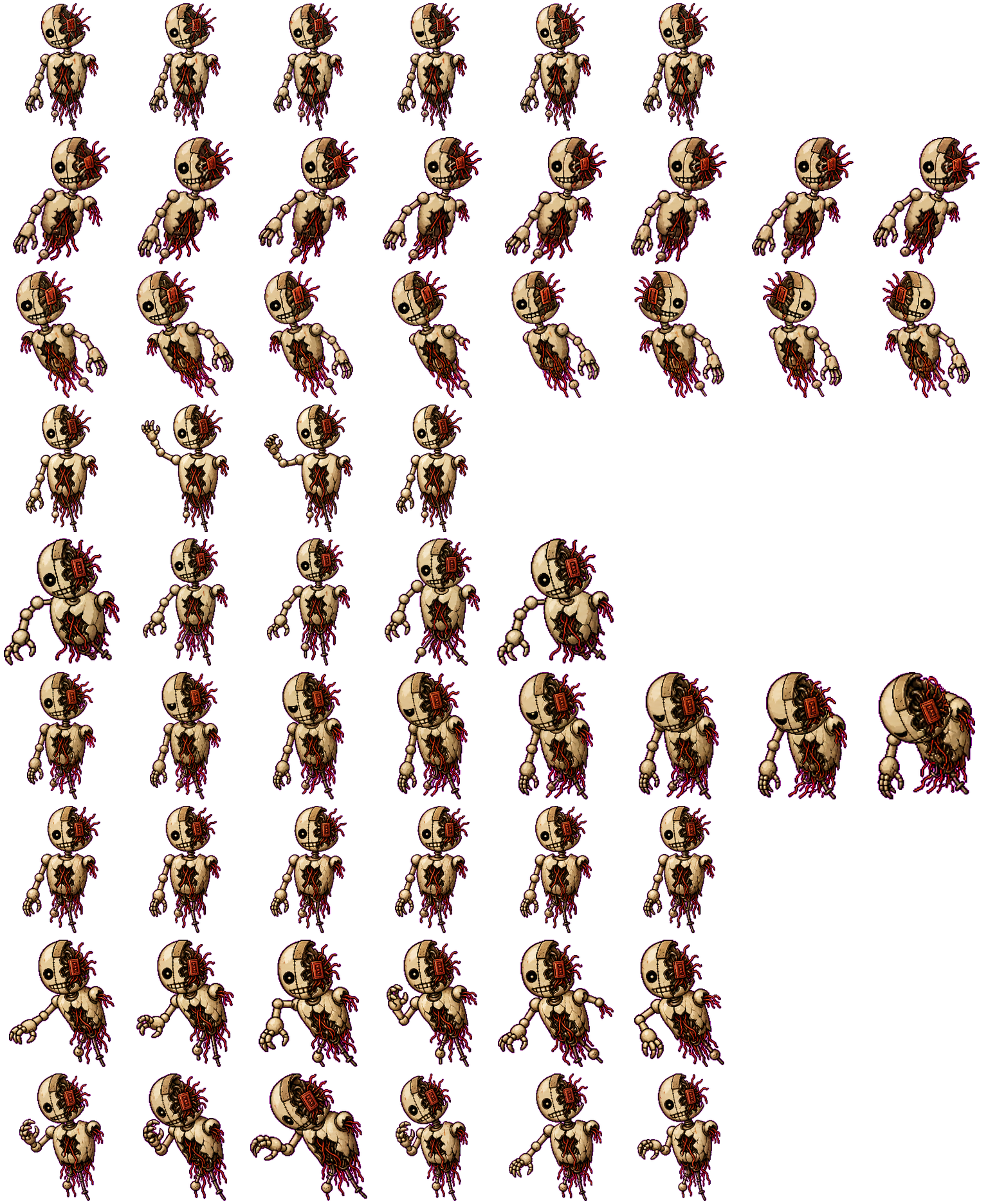 Battle-Damaged Idle animated desktop pet preview for Codex Pet