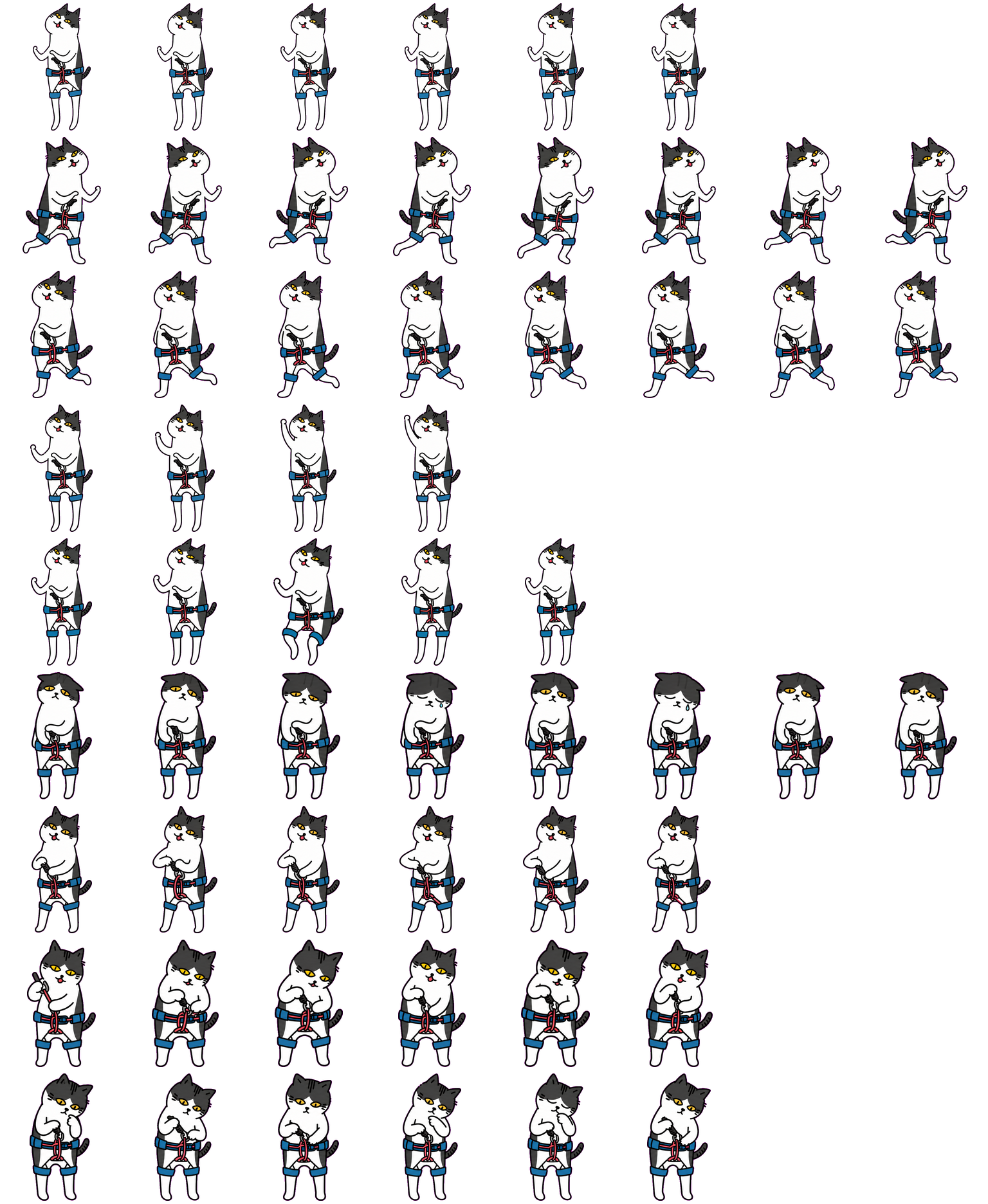 Belayer Cat Codex Pet アニメーションデスクトップペットのプレビュー