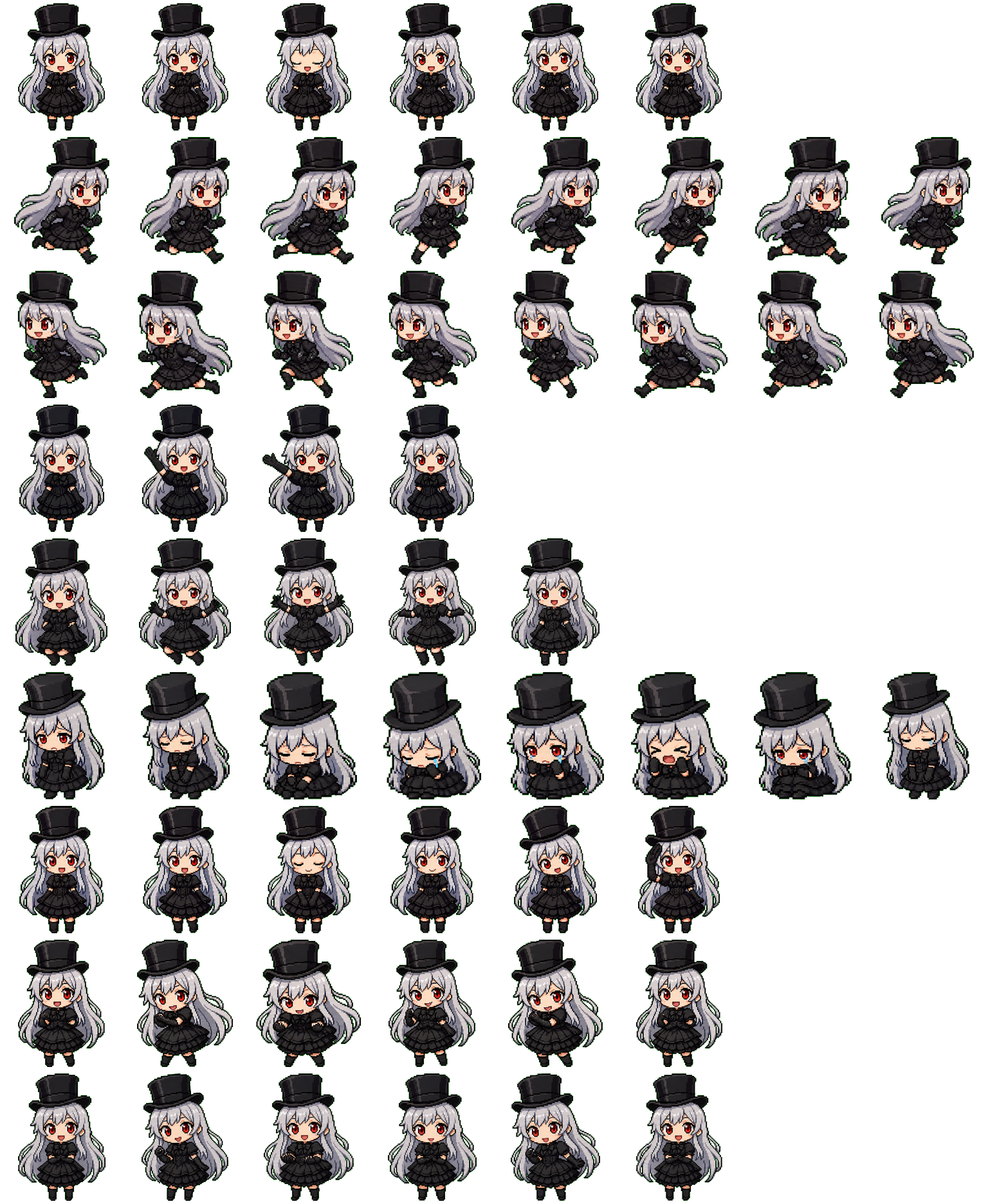 Belvedere spritesheet preview
