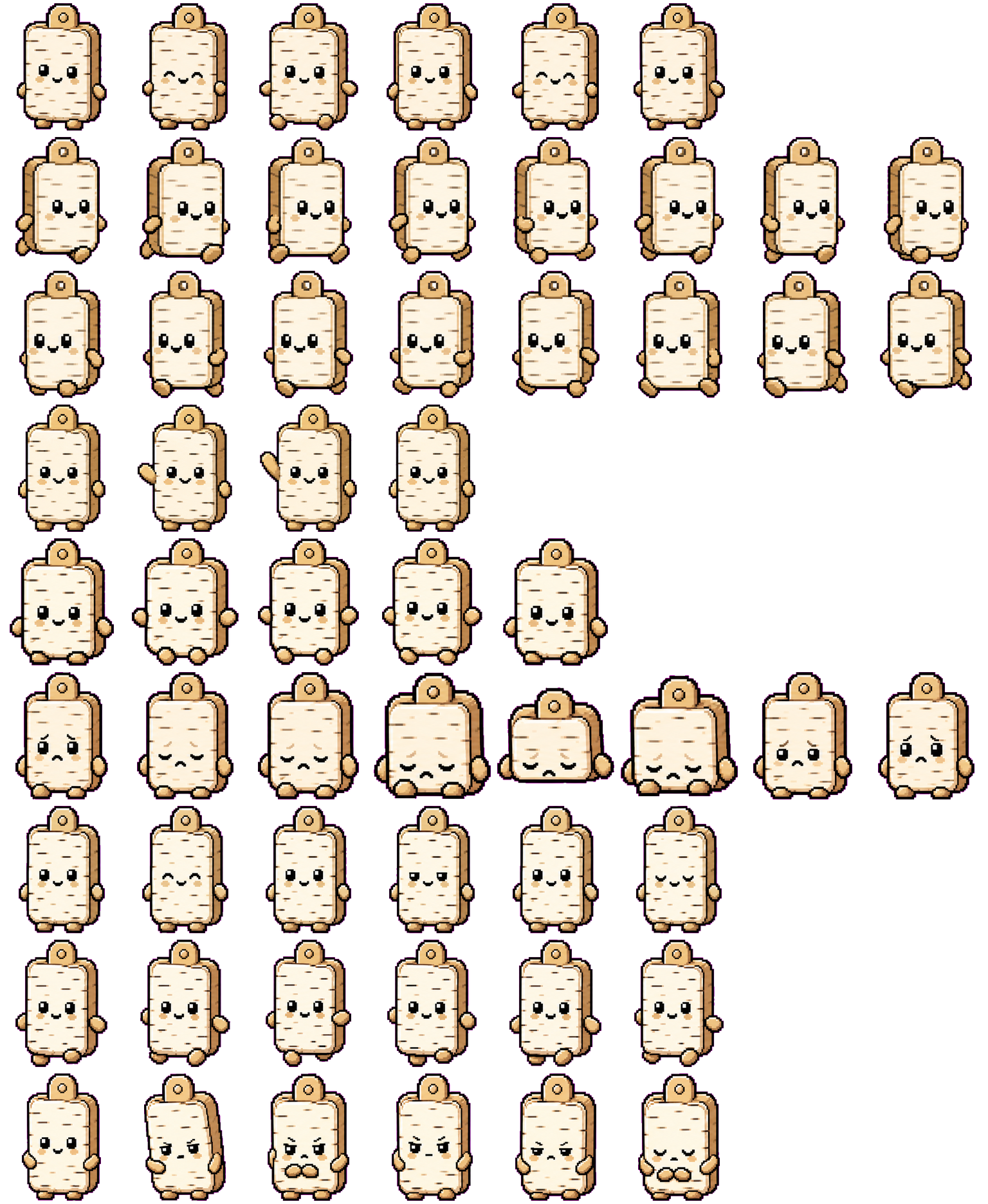 Birch File Ledger Codex Pet アニメーションデスクトップペットのプレビュー