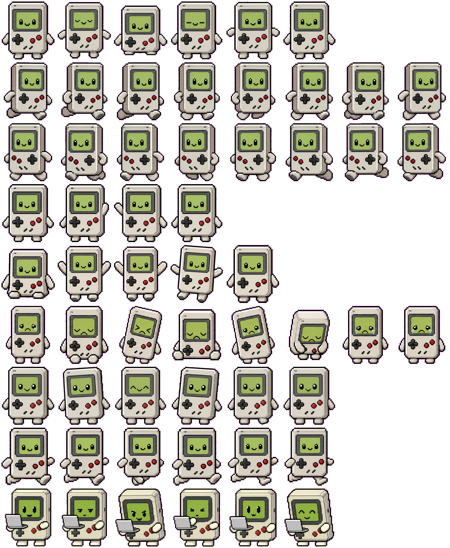 BitBoy spritesheet preview