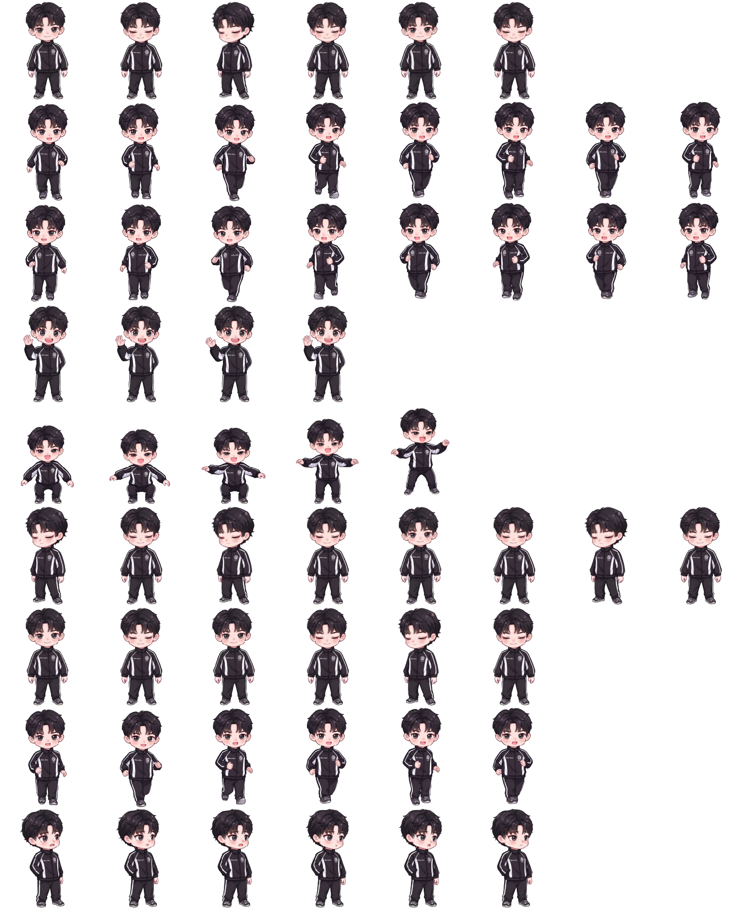 Black Hoodie Boy animated desktop pet preview for Codex Pet