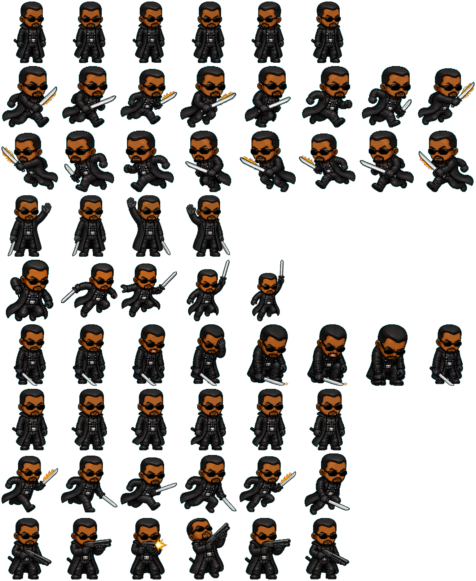 Blade V2 spritesheet preview