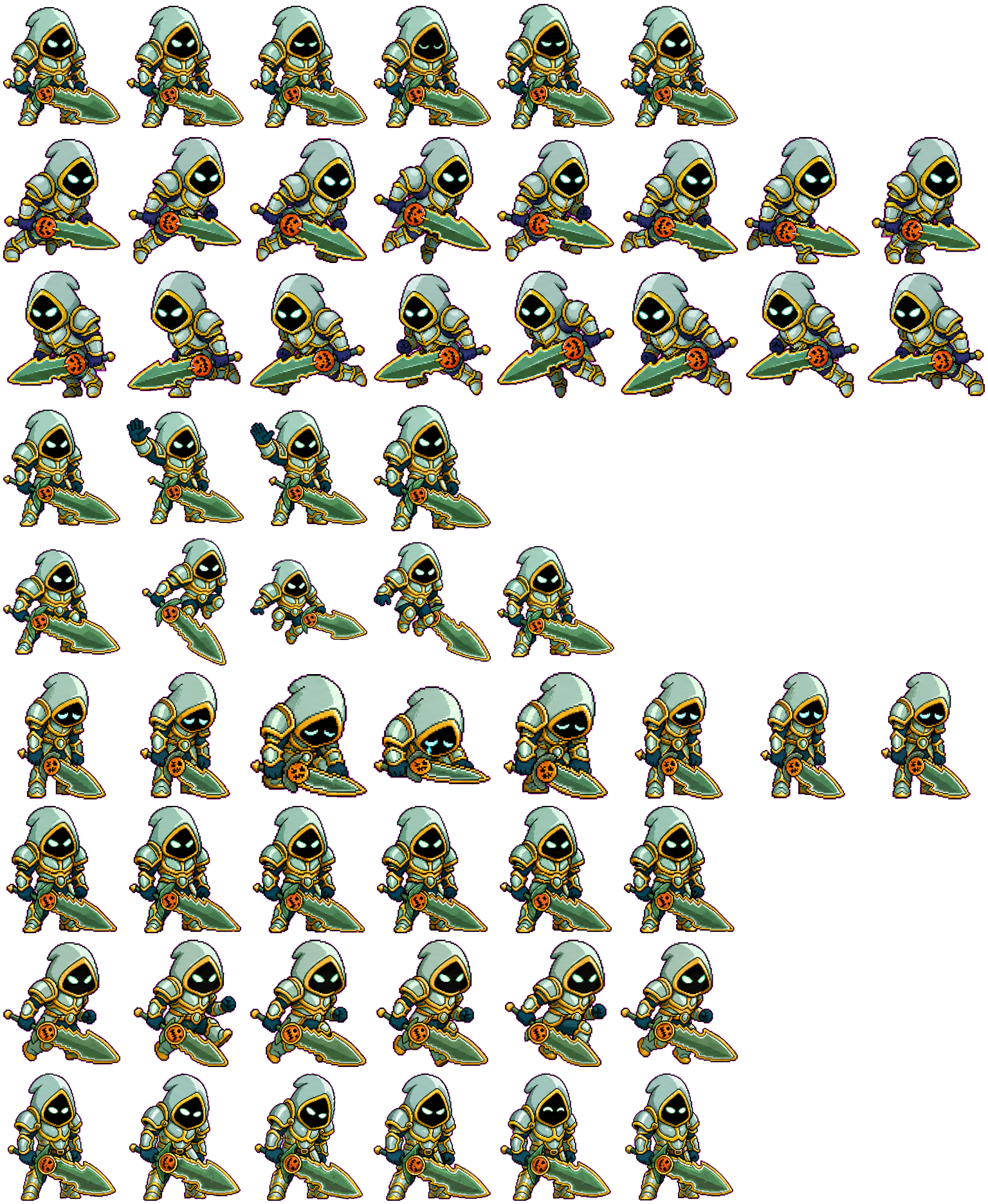 Blade spritesheet preview