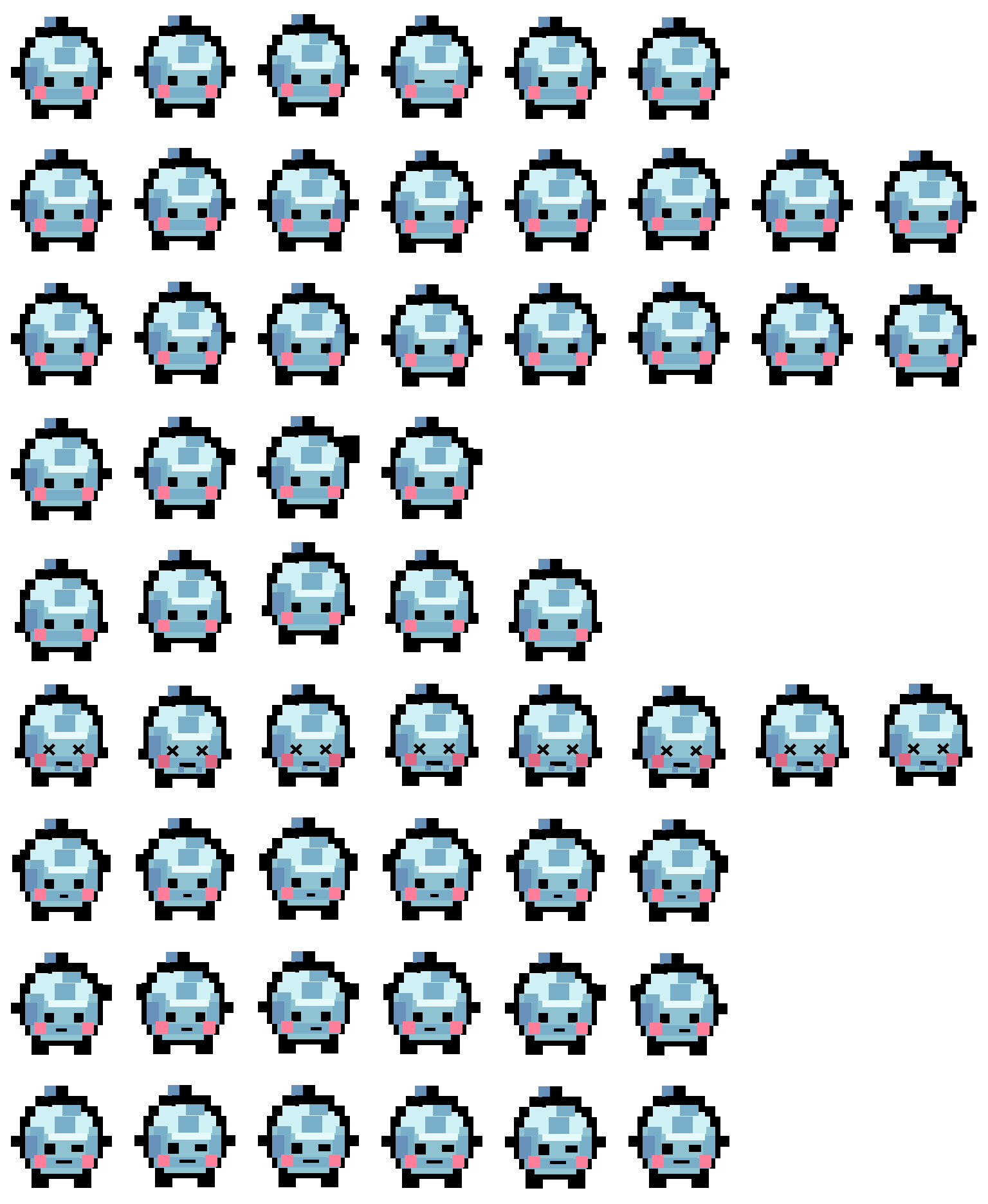 Blue Junimo animated desktop pet preview for Codex Pet