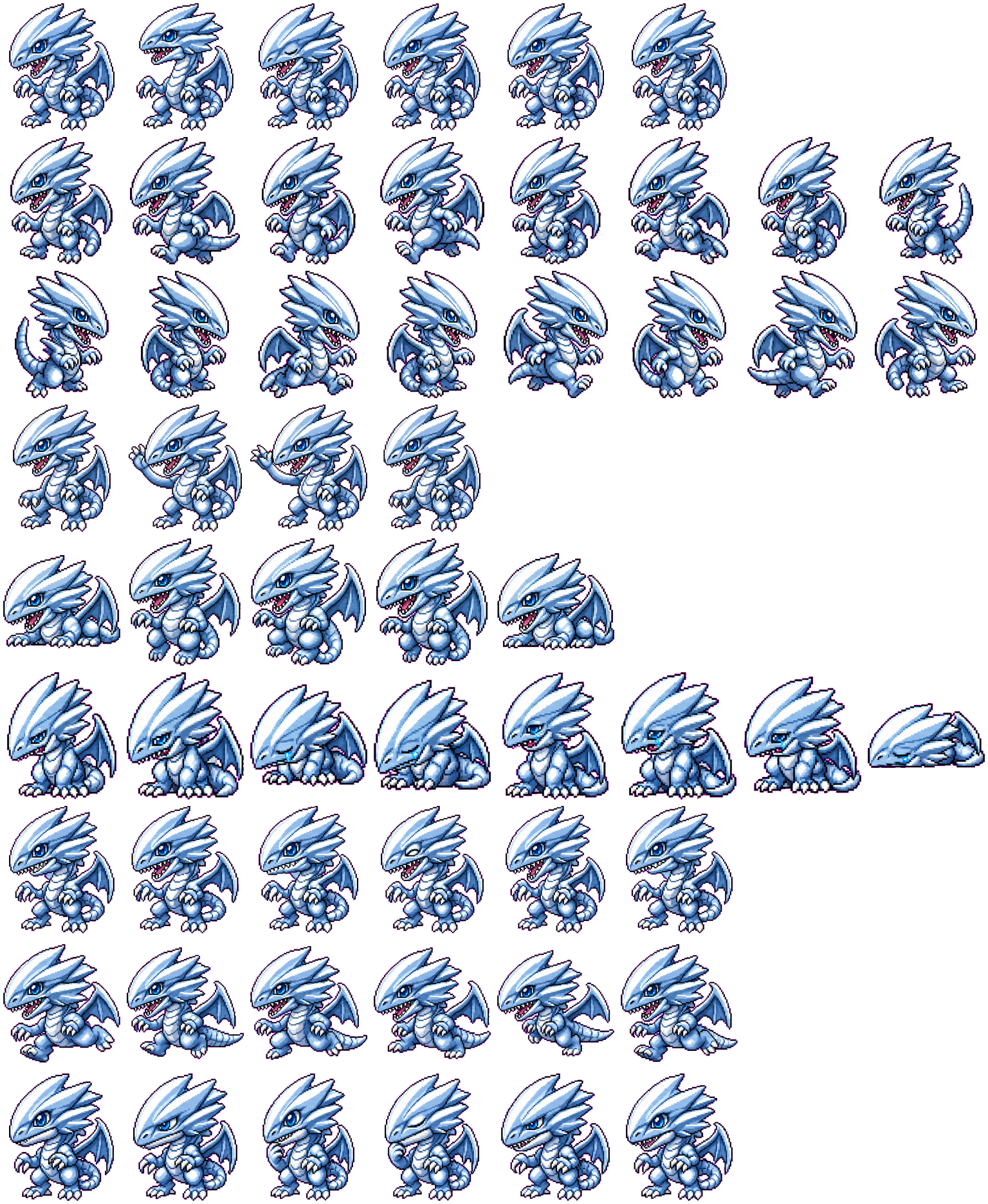 Blue-Eyes Codex Pet アニメーションデスクトップペットのプレビュー