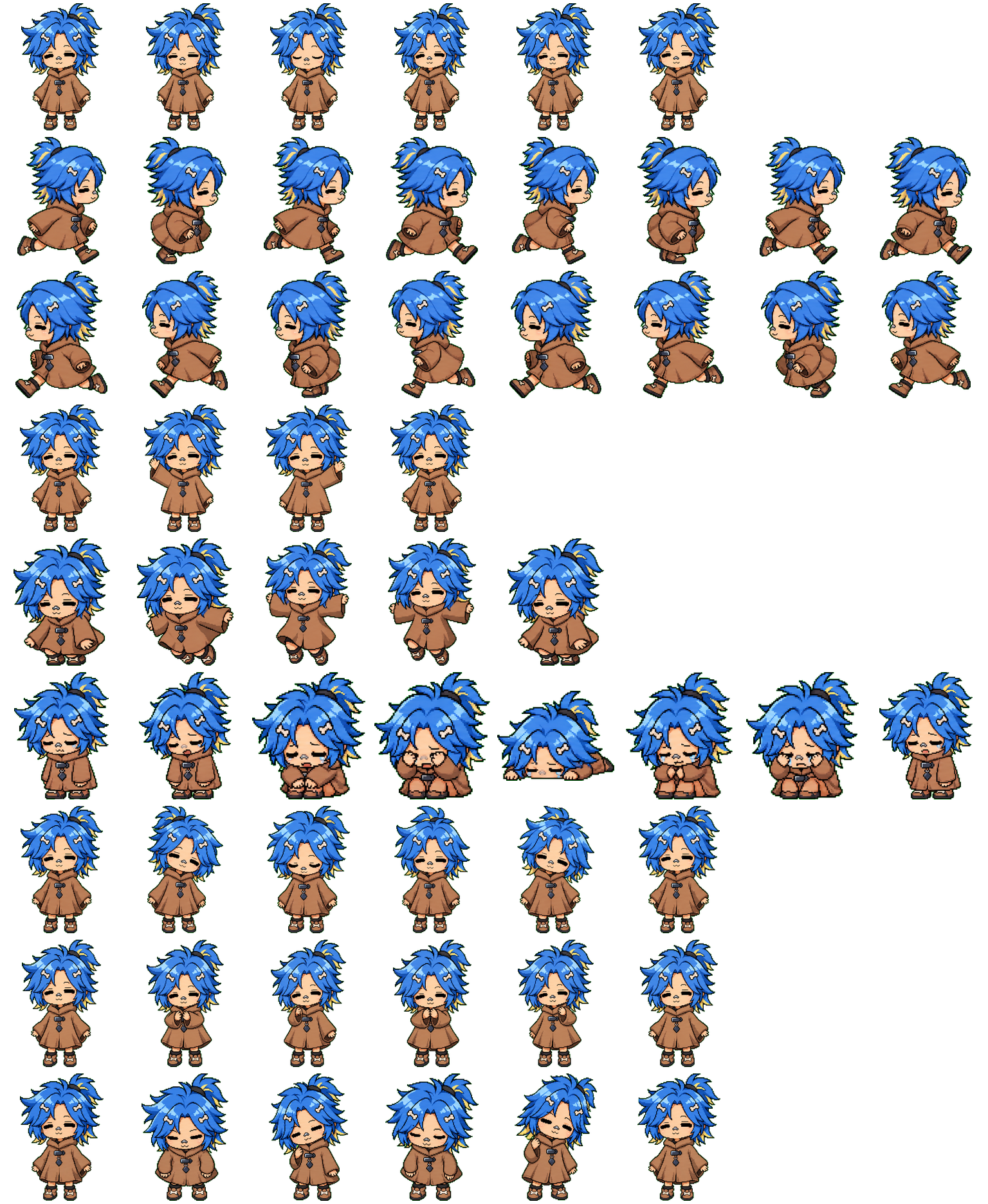 Bluebolt spritesheet preview