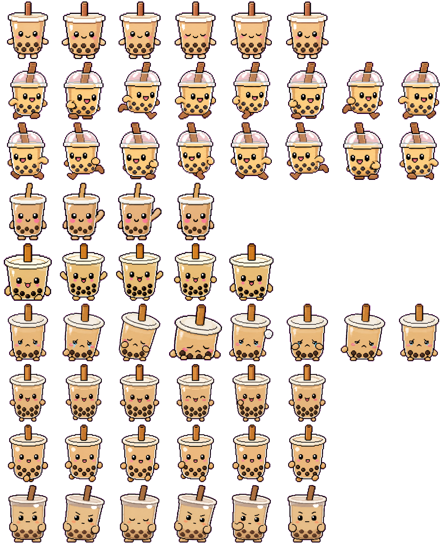 Boba spritesheet preview