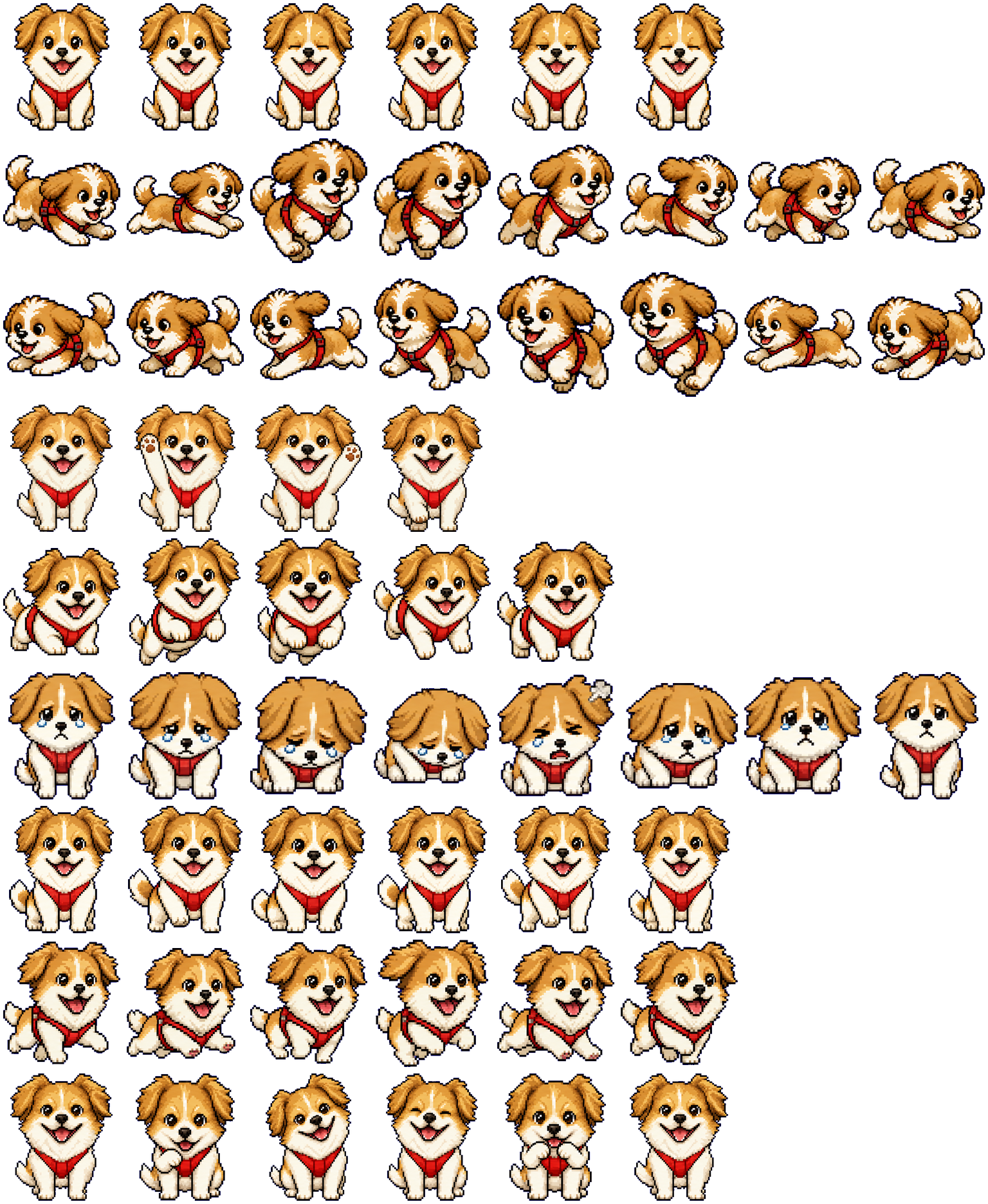 Bobo spritesheet preview