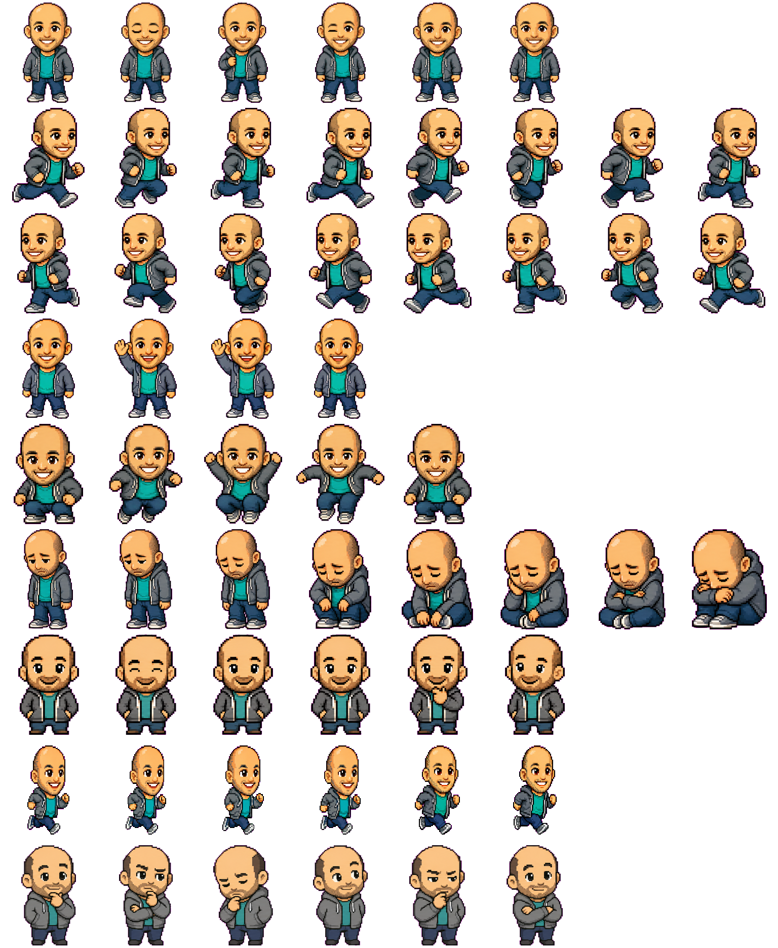 Boris spritesheet preview