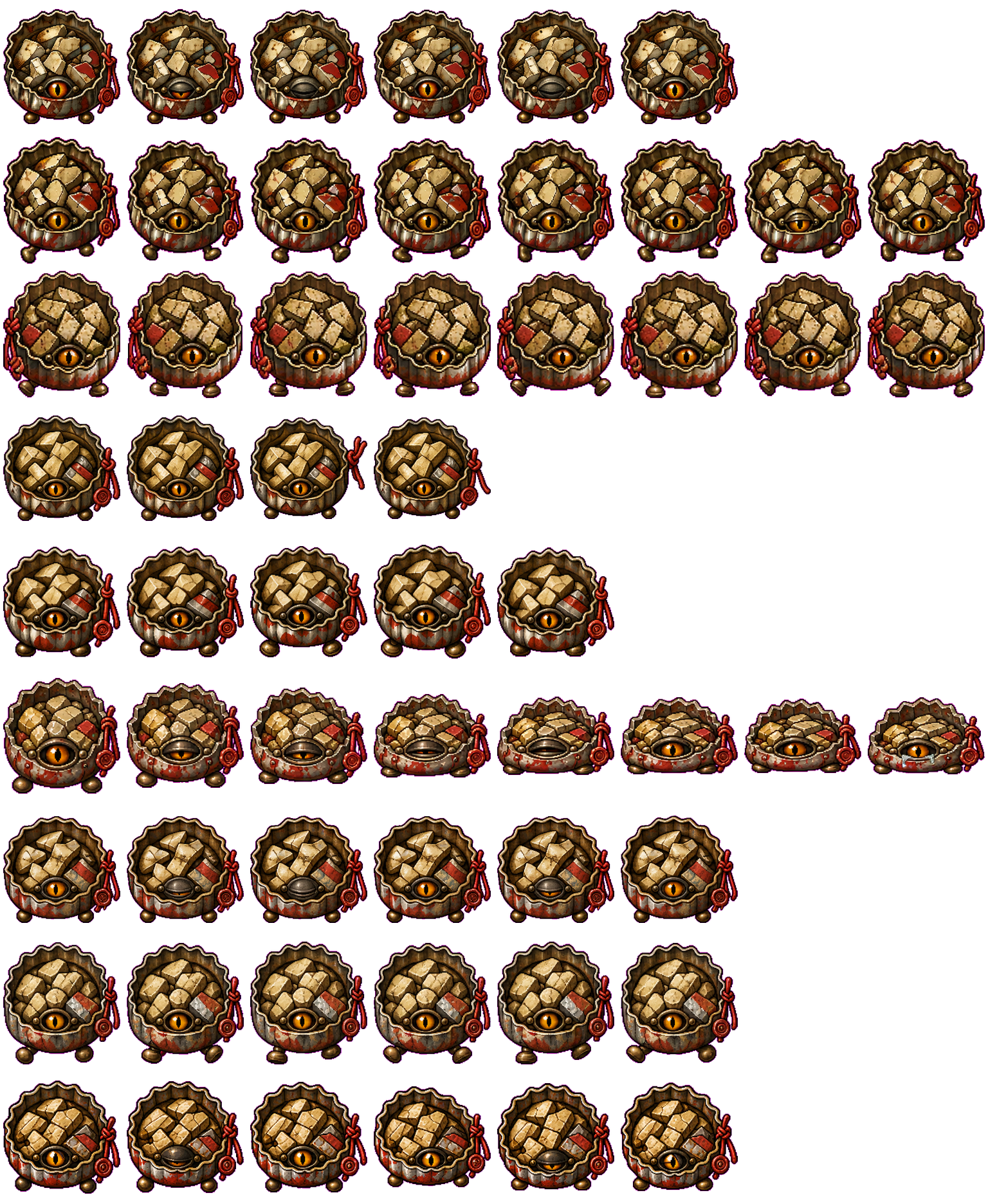 Bottlecap Ossuary animated desktop pet preview for Codex Pet