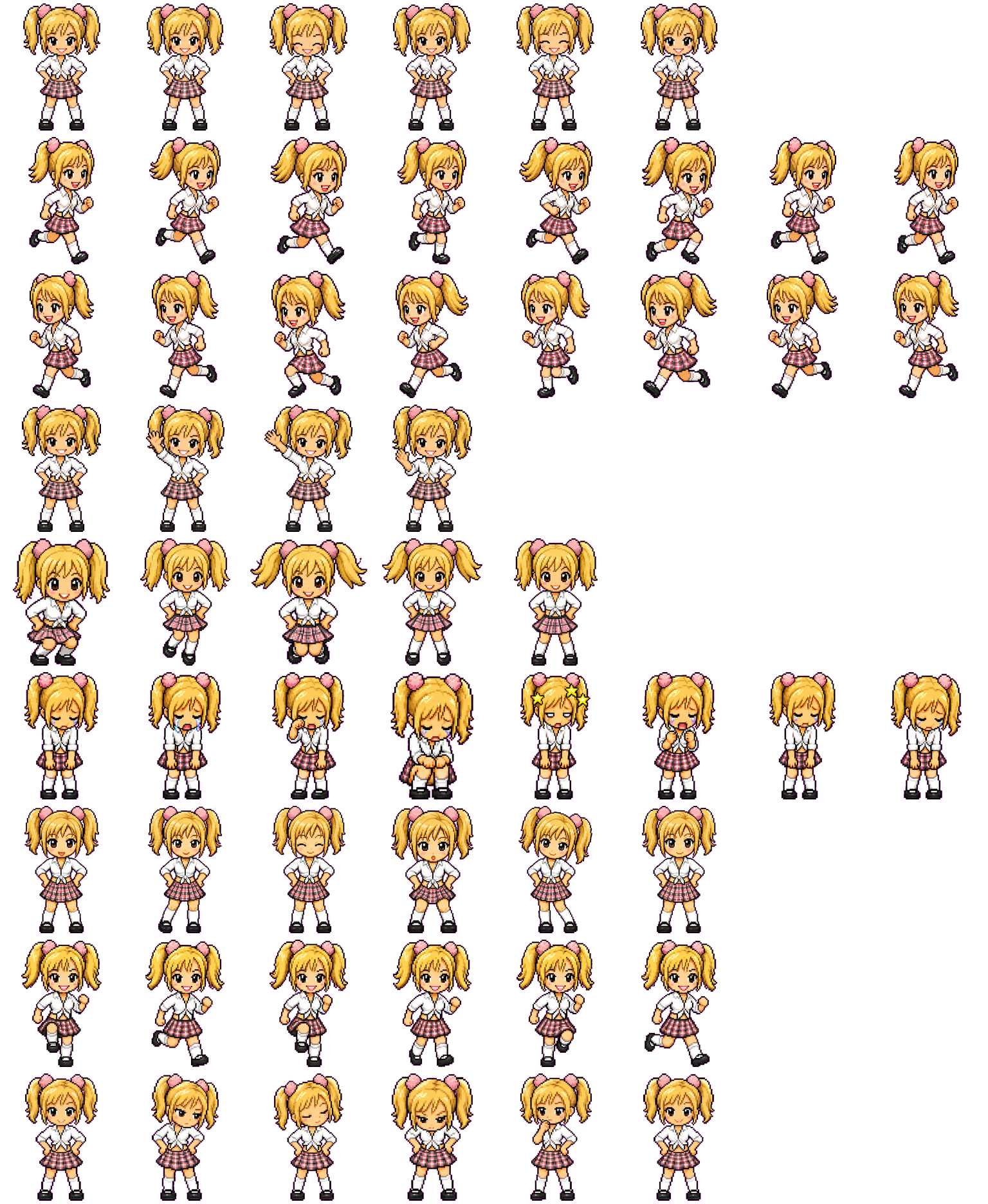 Britney Spears spritesheet preview