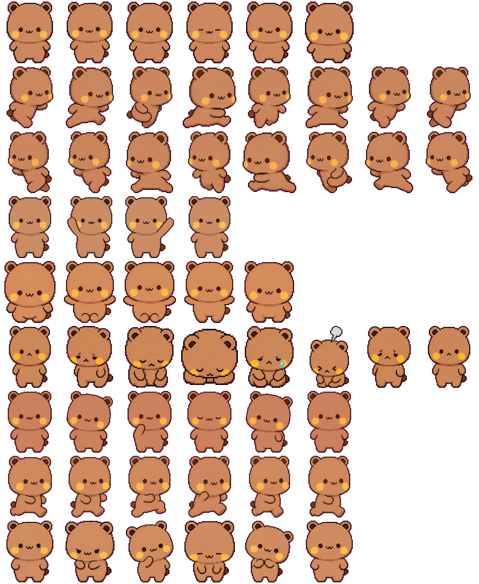 bubu spritesheet preview