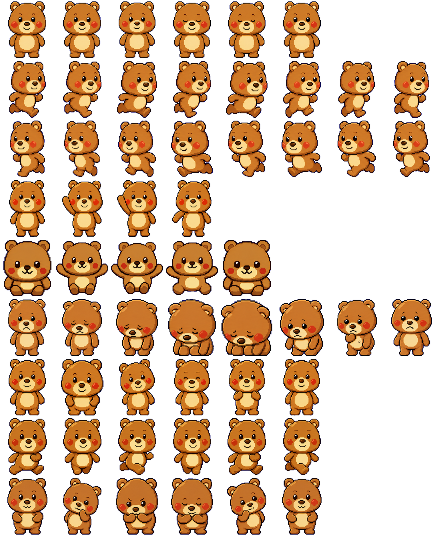 Bubu spritesheet preview