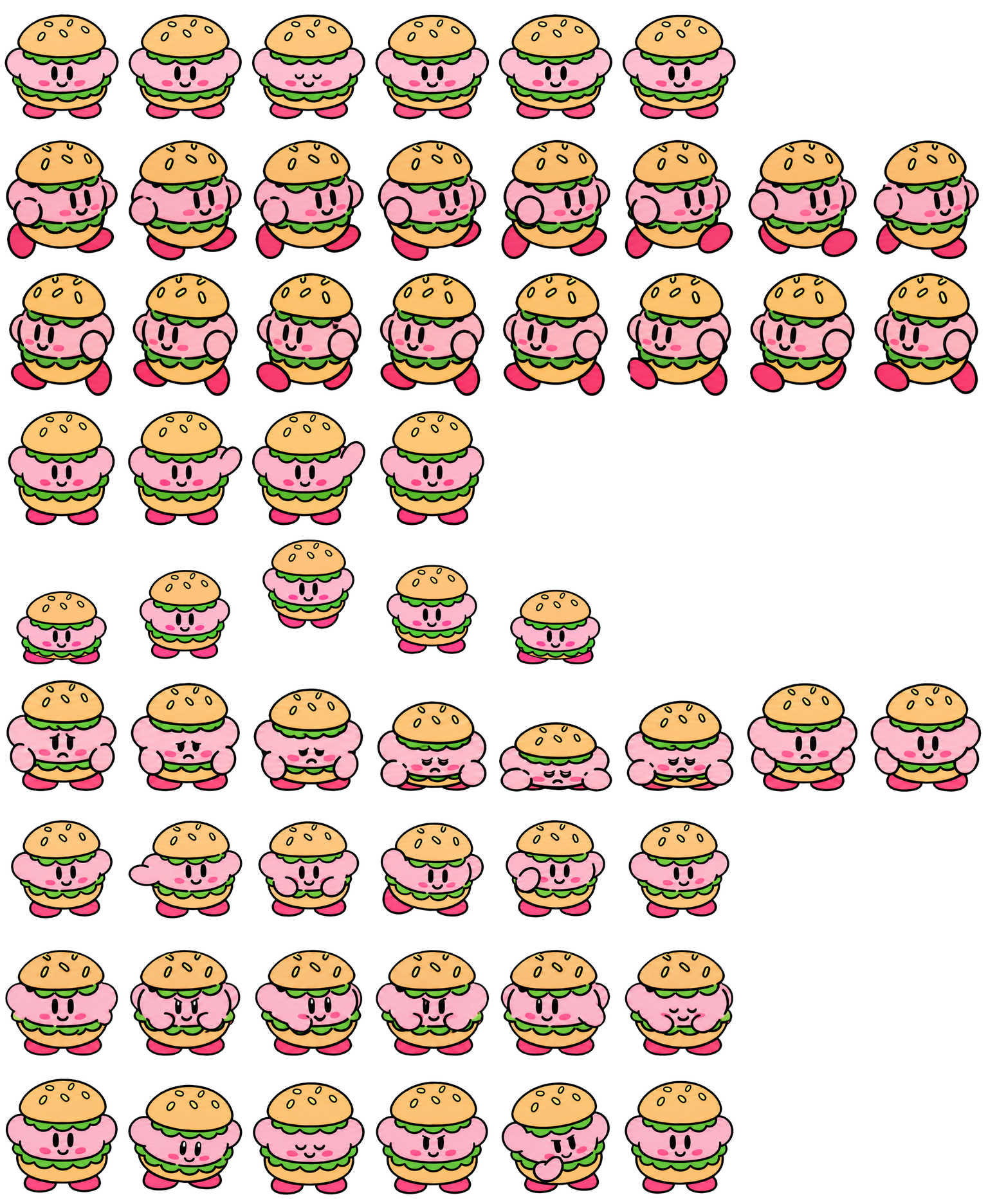 Burgy animated desktop pet preview for Codex Pet